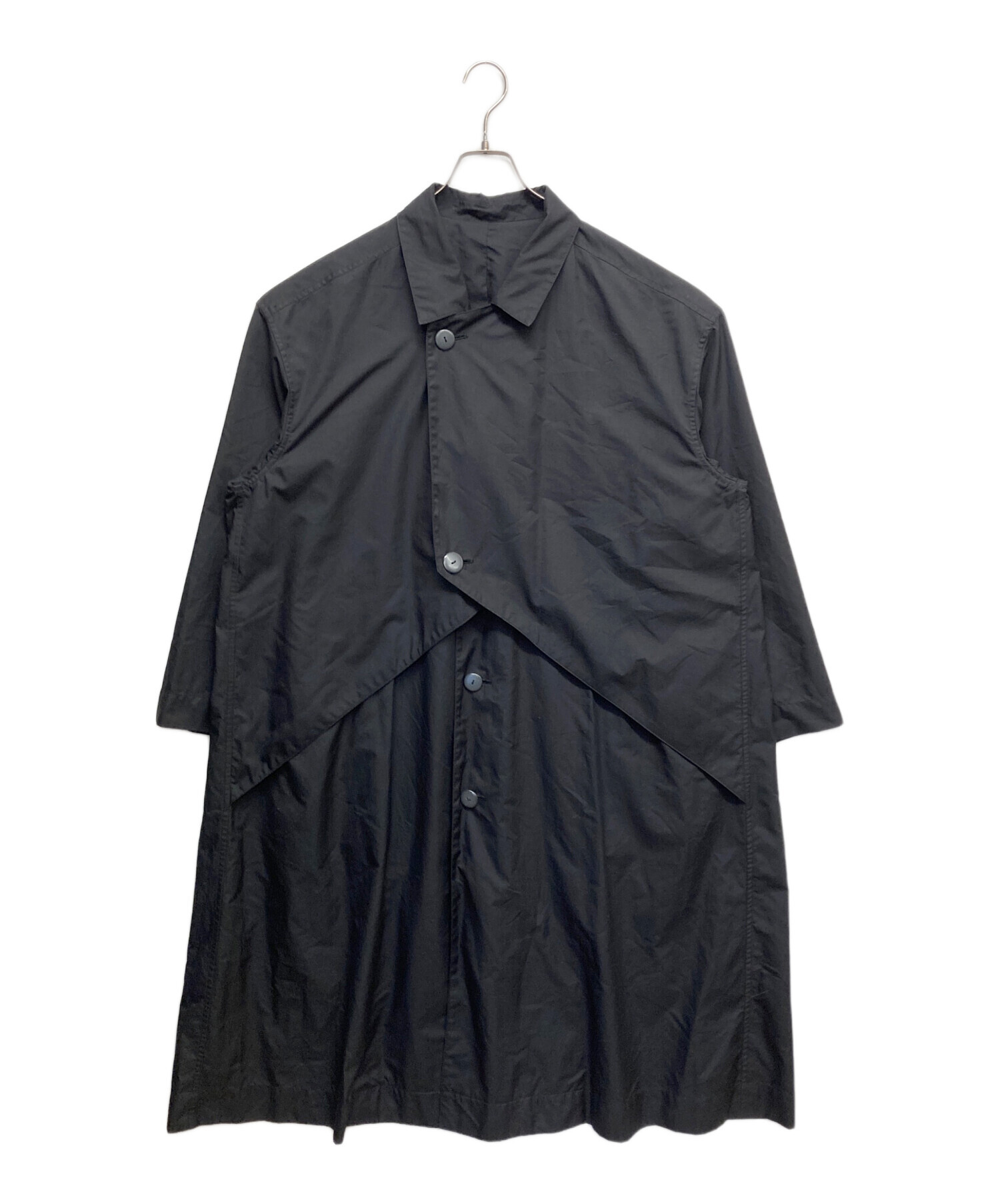 ISSEY MIYAKE イッセイミヤケ初期デザイン極レア　ダブルブレストコート 中古・古着通販】ISSEY MIYAKE (イッセイミヤケ) レイヤードデザイン