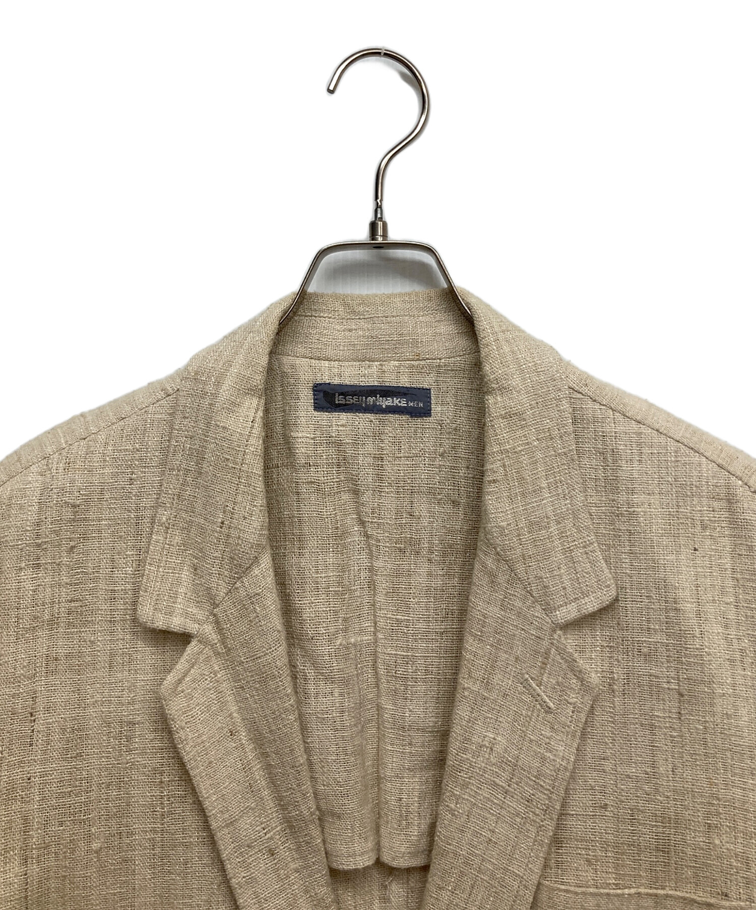 【希少】ISSEY MIYAKE MEN 70s 初期タグ ツイード ジャケット 中古・古着通販】ISSEY MIYAKE MEN (イッセイミヤケメン) シルク