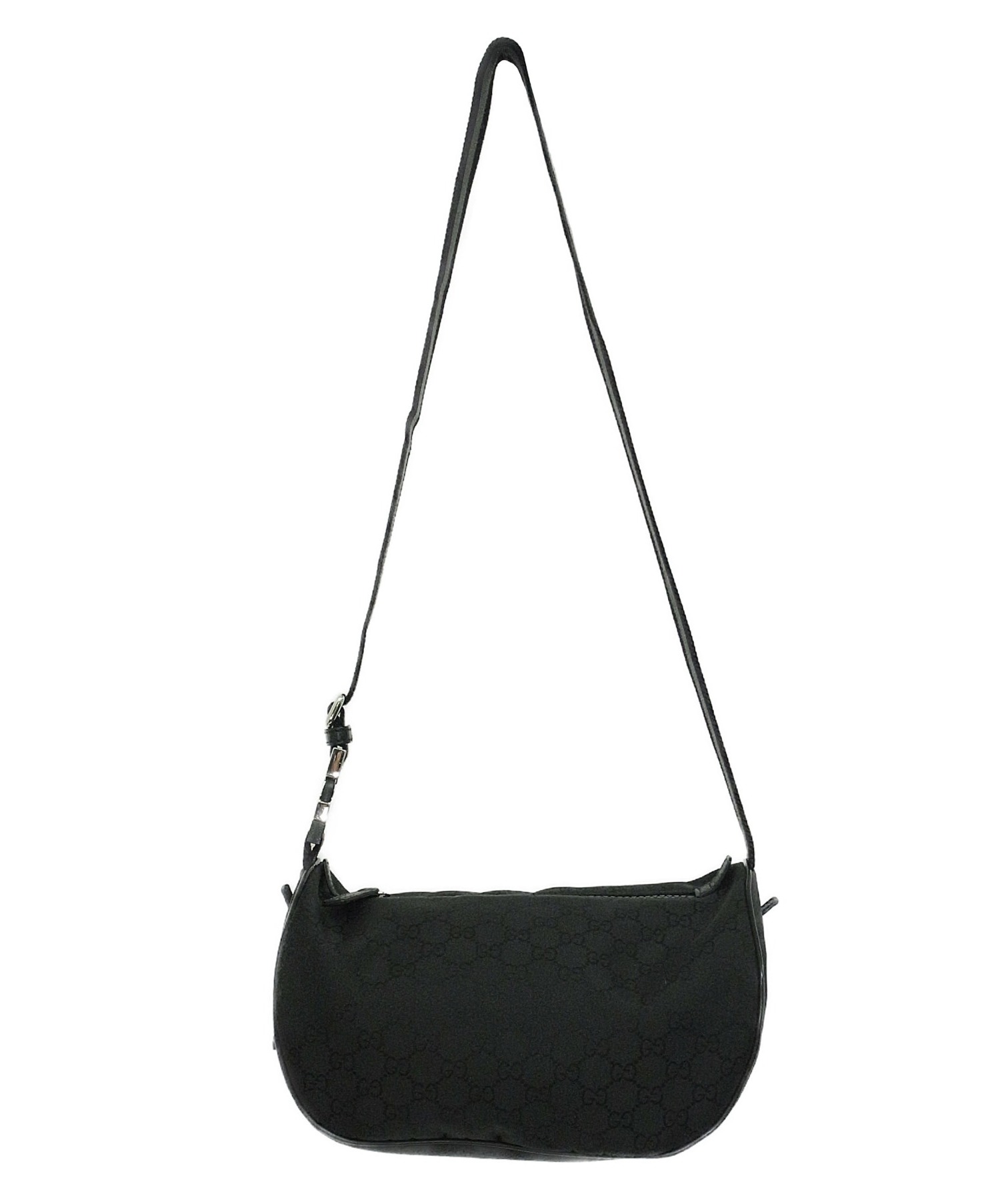 中古・古着通販】GUCCI (グッチ) ウエストバッグ ブラック GG 449182