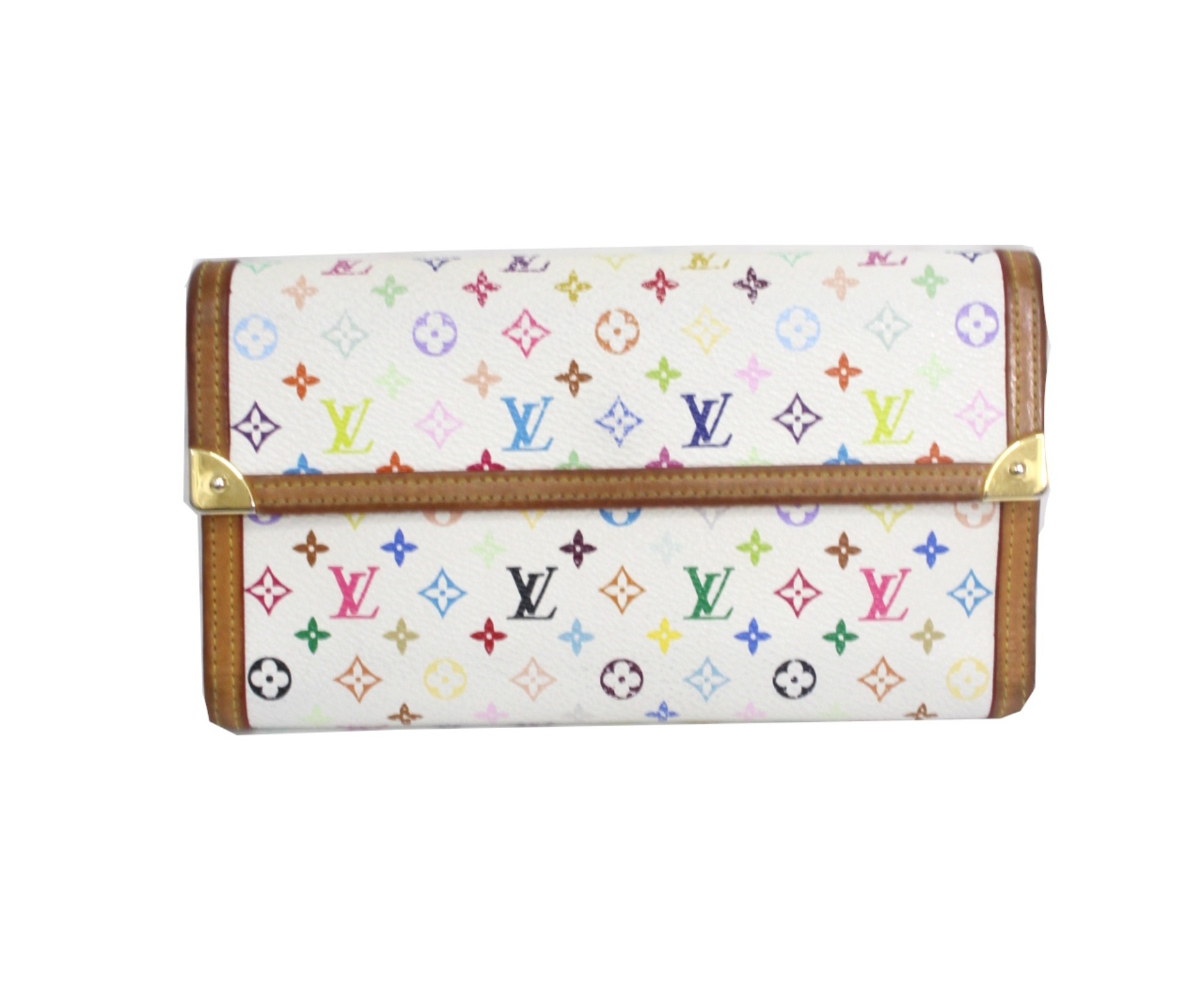 中古・古着通販】LOUIS VUITTON (ルイヴィトン) 長財布 ホワイト