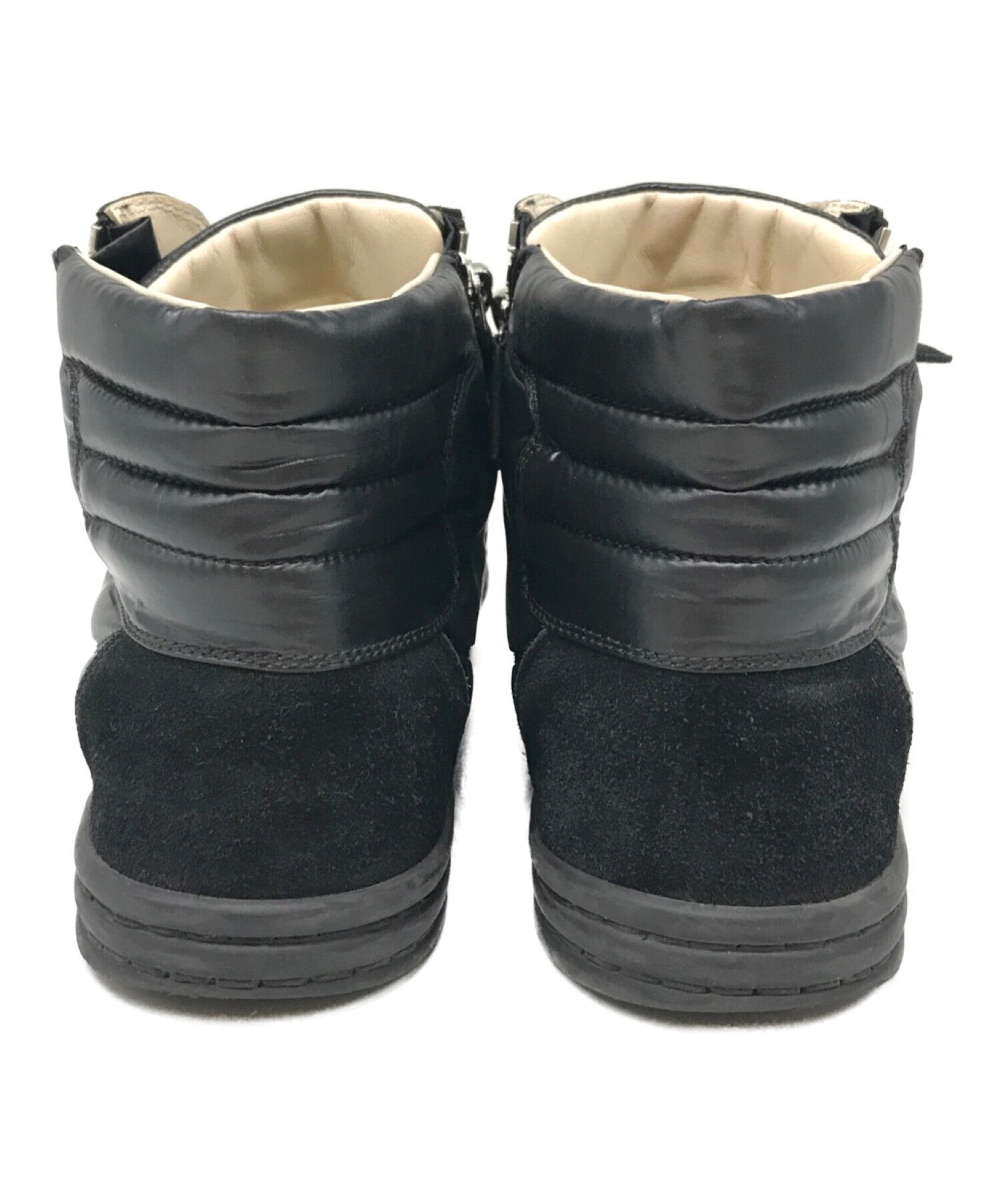中古・古着通販】CHANEL (シャネル) ハイカットジップスニーカー 