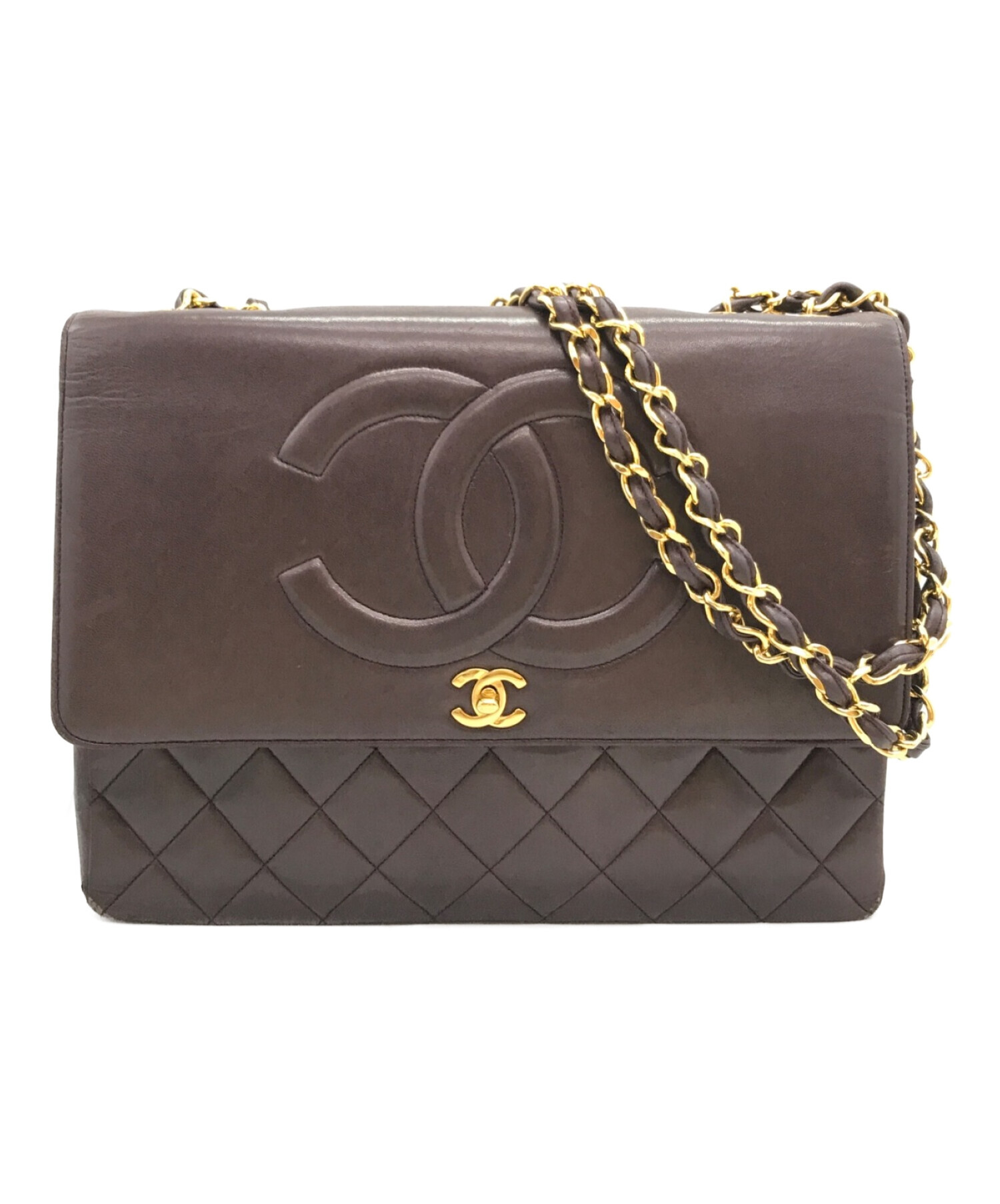 中古・古着通販】CHANEL (シャネル) デカマトラッセチェーンショルダー 