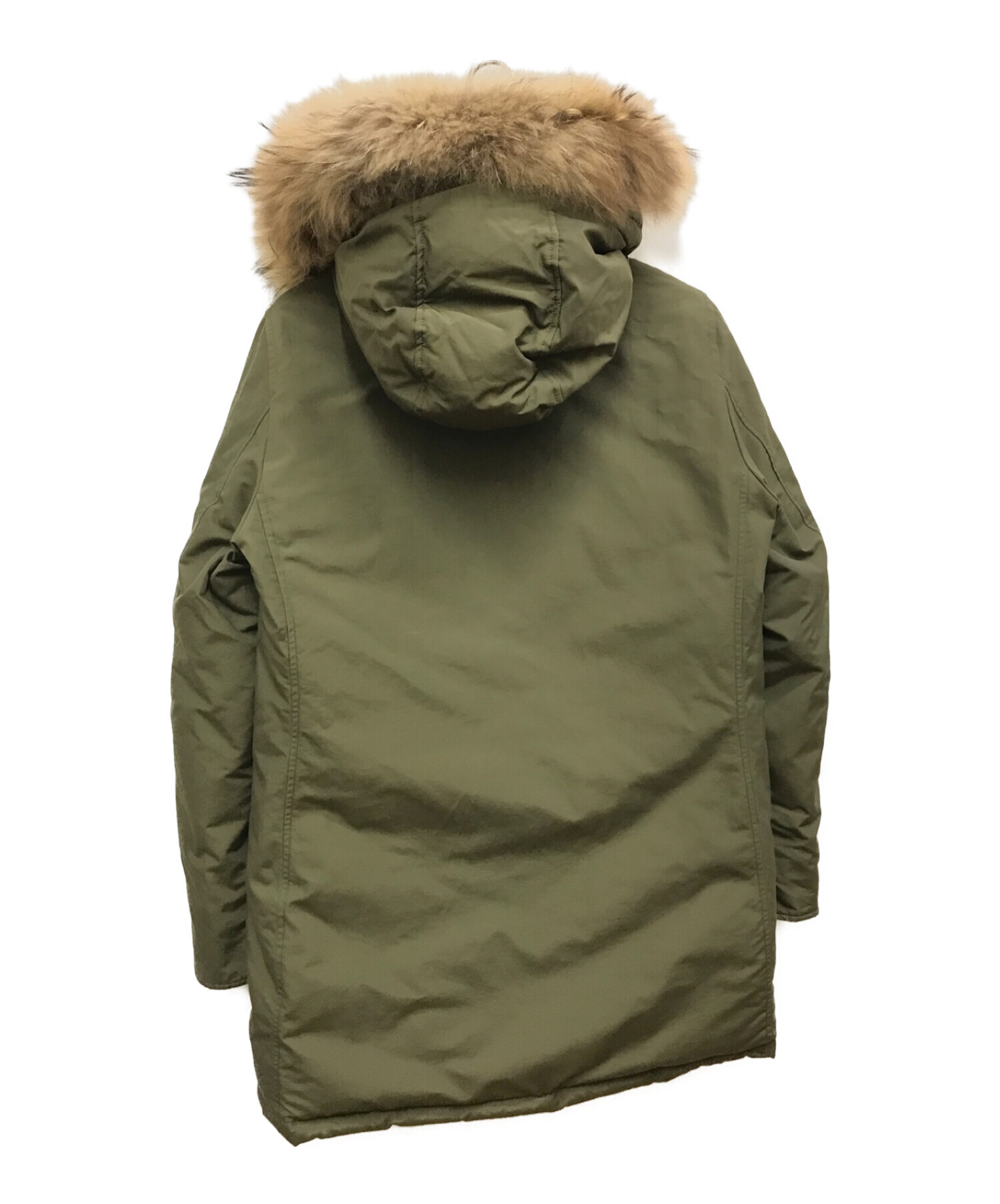 WOOLRICH ダウンジャケット Mオリーブ WOOLRICH アークティックパーカ M オリーブ色 ダウンジャケット