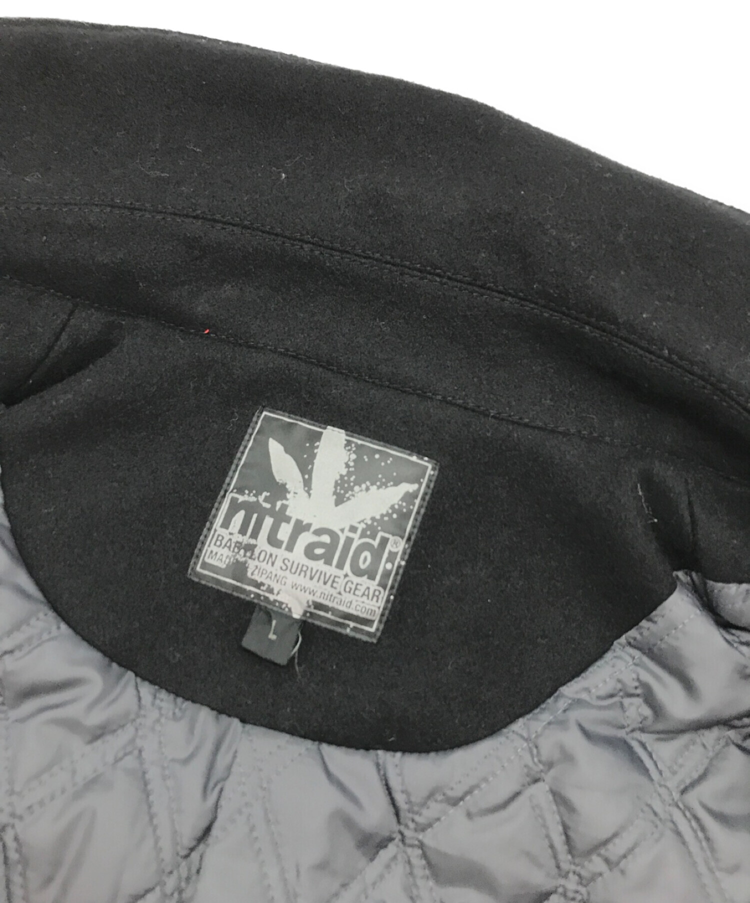 中古・古着通販】NITRAID (ナイトレイド) 止水ジップPコート/圧縮