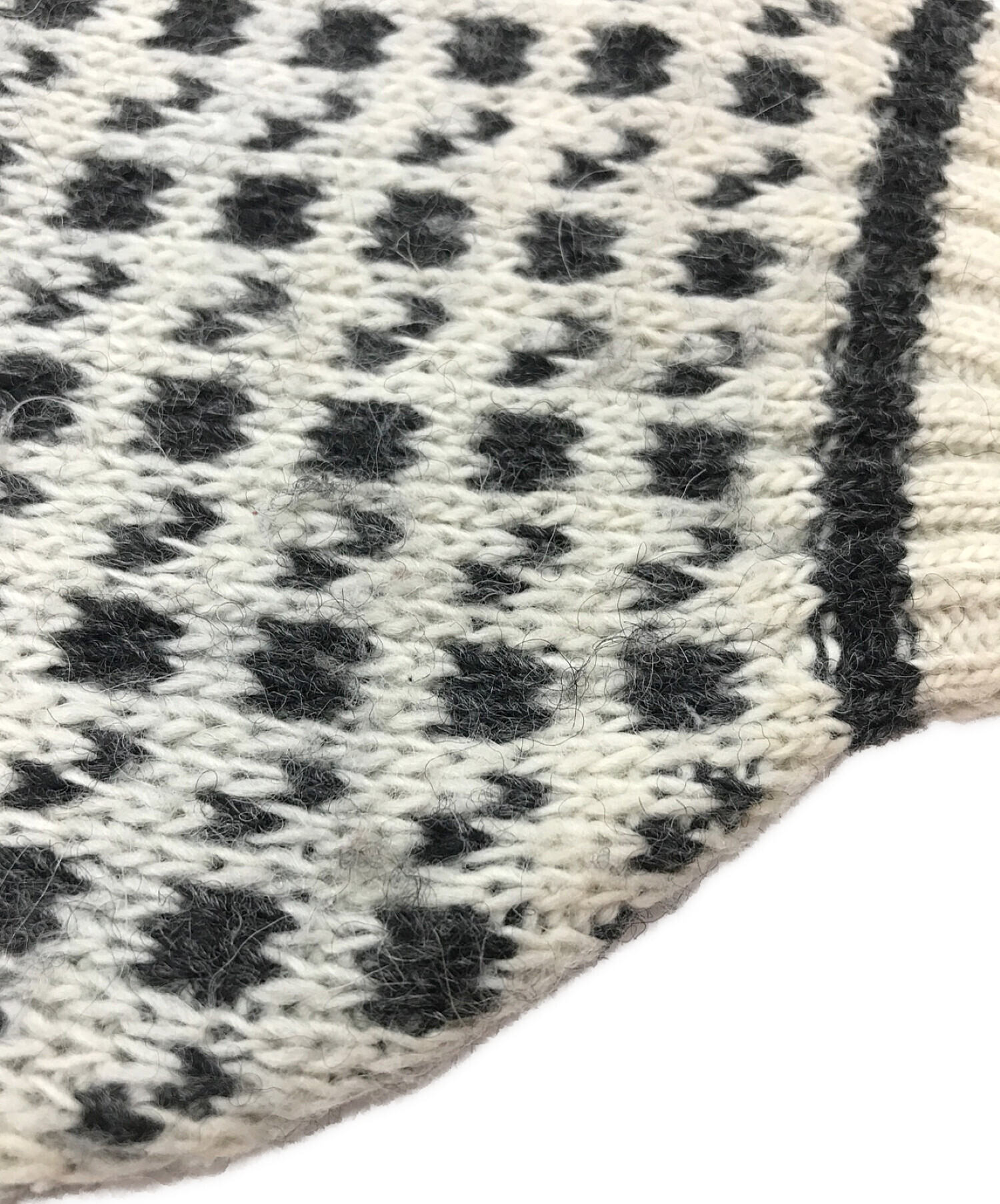 中古・古着通販】VOLUND (ヴォルンド) ［古着］バーズアイニット切替