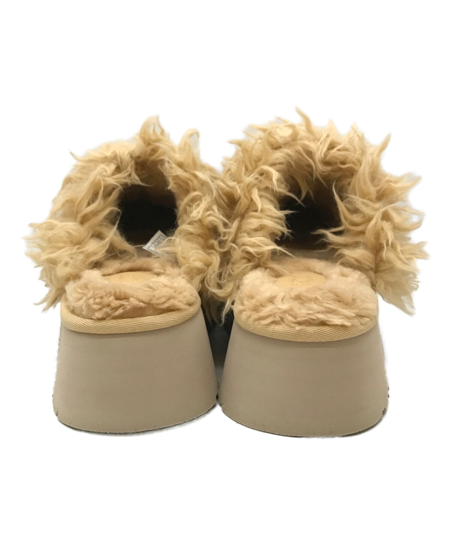 中古・古着通販】UGG (アグ) Fluff Momma Sugar Slide ベージュ サイズ