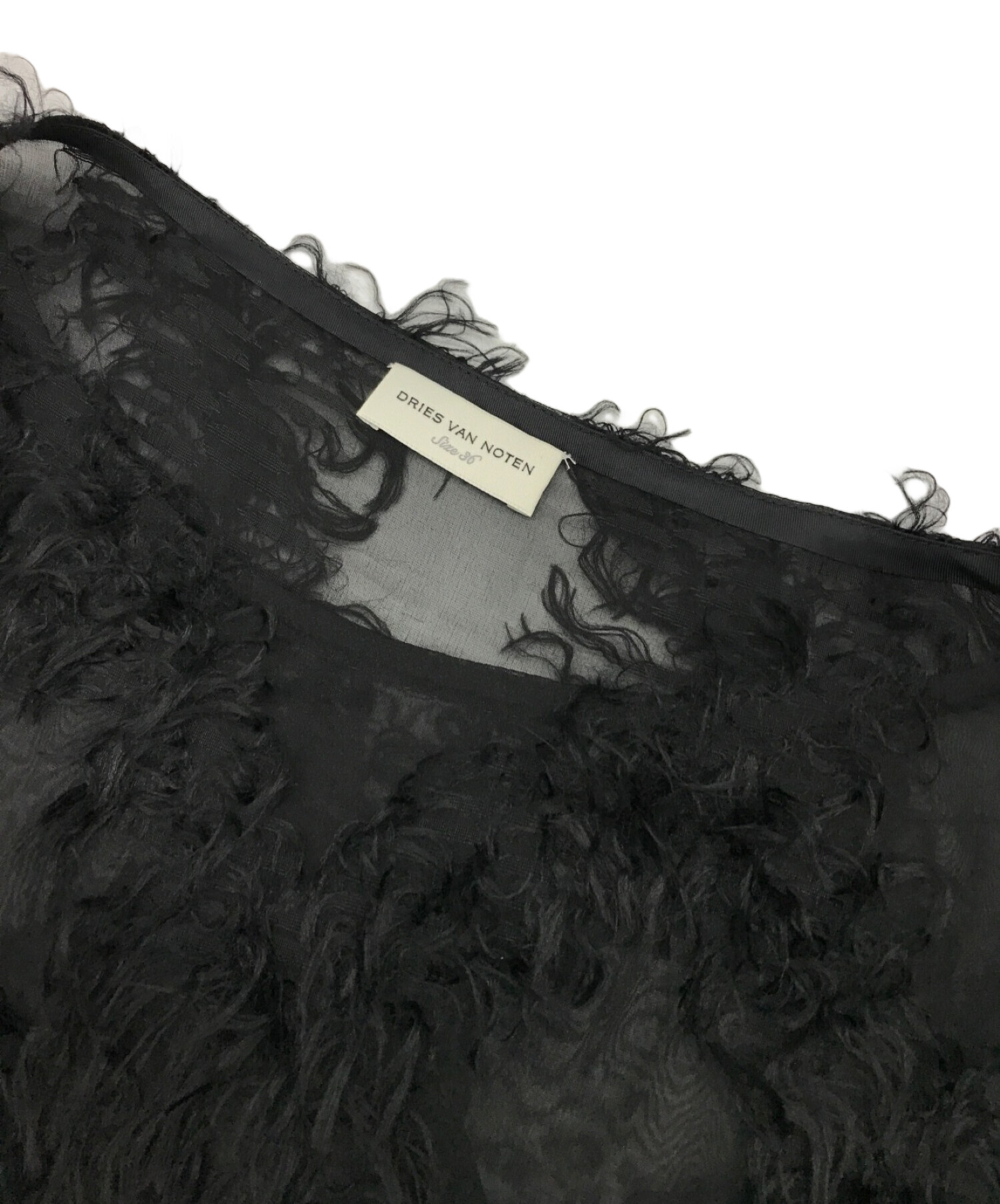 中古・古着通販】DRIES VAN NOTEN (ドリスヴァンノッテン) フェザー 