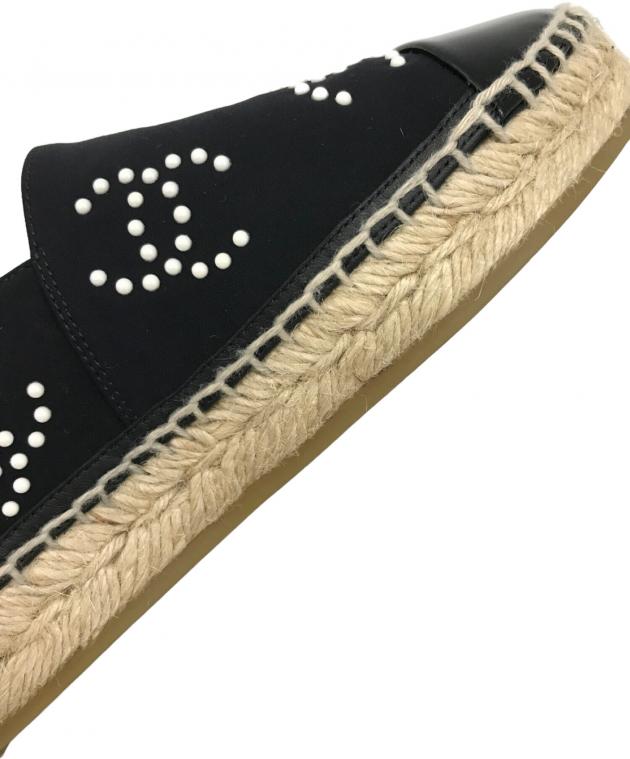 中古・古着通販】CHANEL (シャネル) ココマーク エスパドリーユ