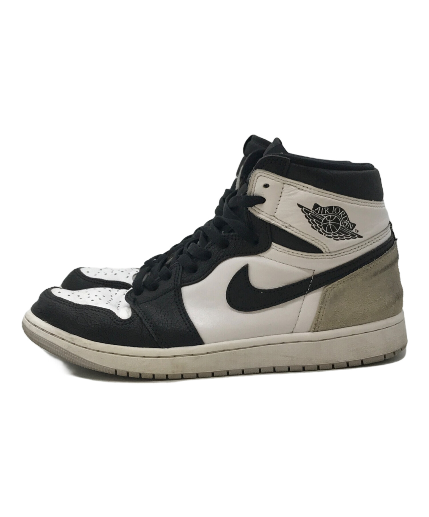 中古・古着通販】NIKE (ナイキ) AIR JORDAN 1 RETRO HIGH OG ブラック 