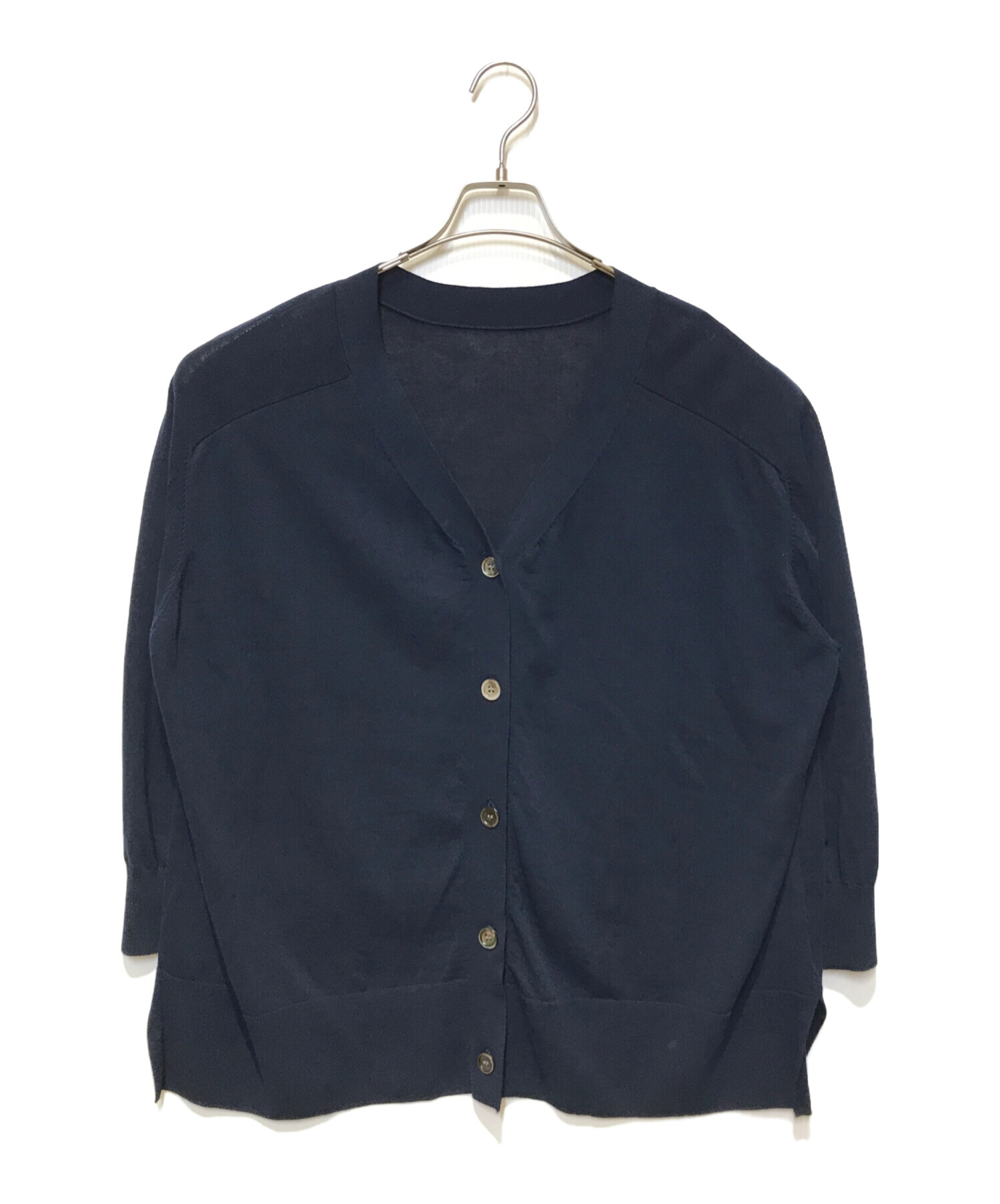 Spick & Span ICECOTTON クルーネックカーディガン ICECOTTON クルー