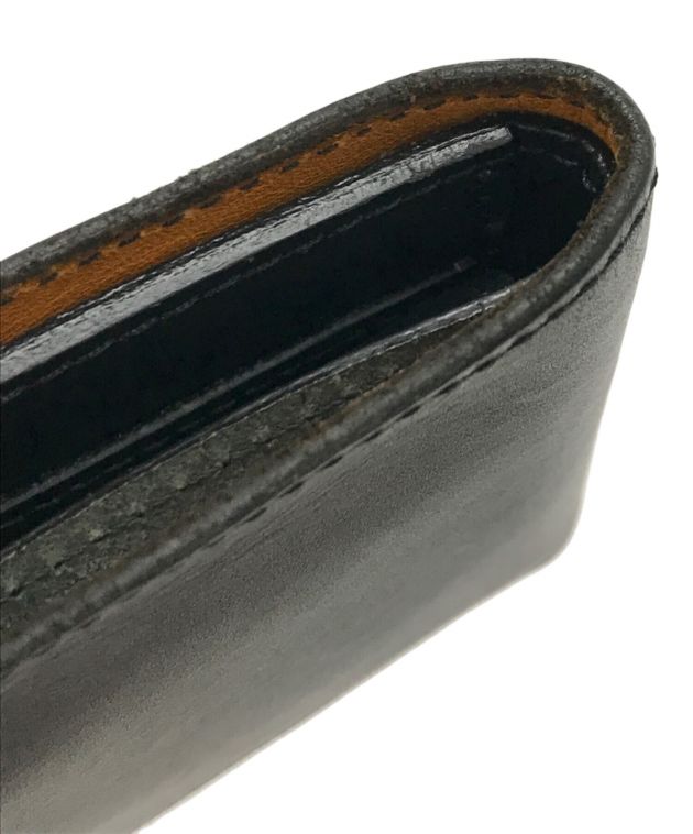 中古・古着通販】vasco (バスコ) 二つ折りレザーウォレット ブラック