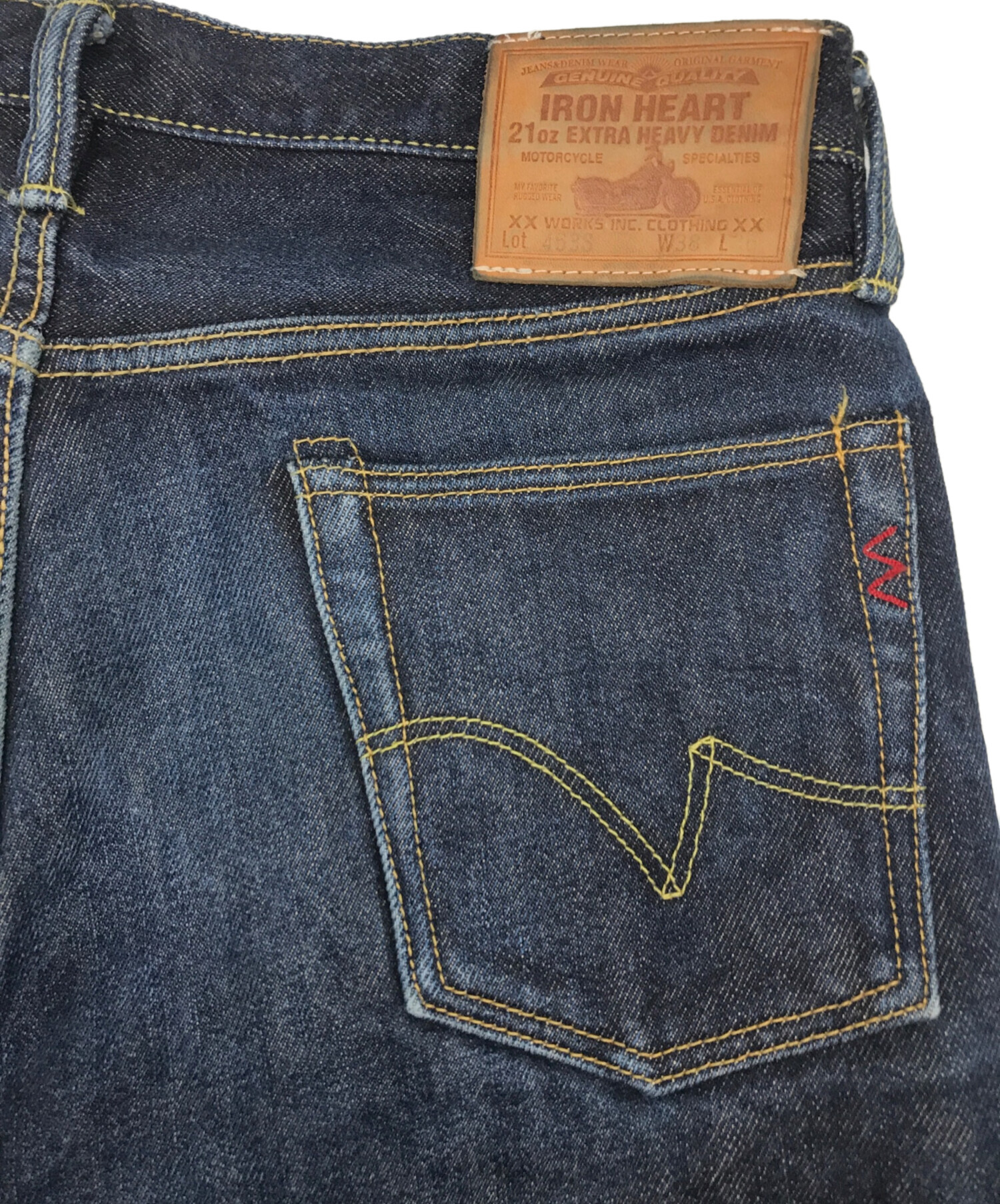 IRON HEART アイアンハートLOT 463S 21oz セルビッチデニム
