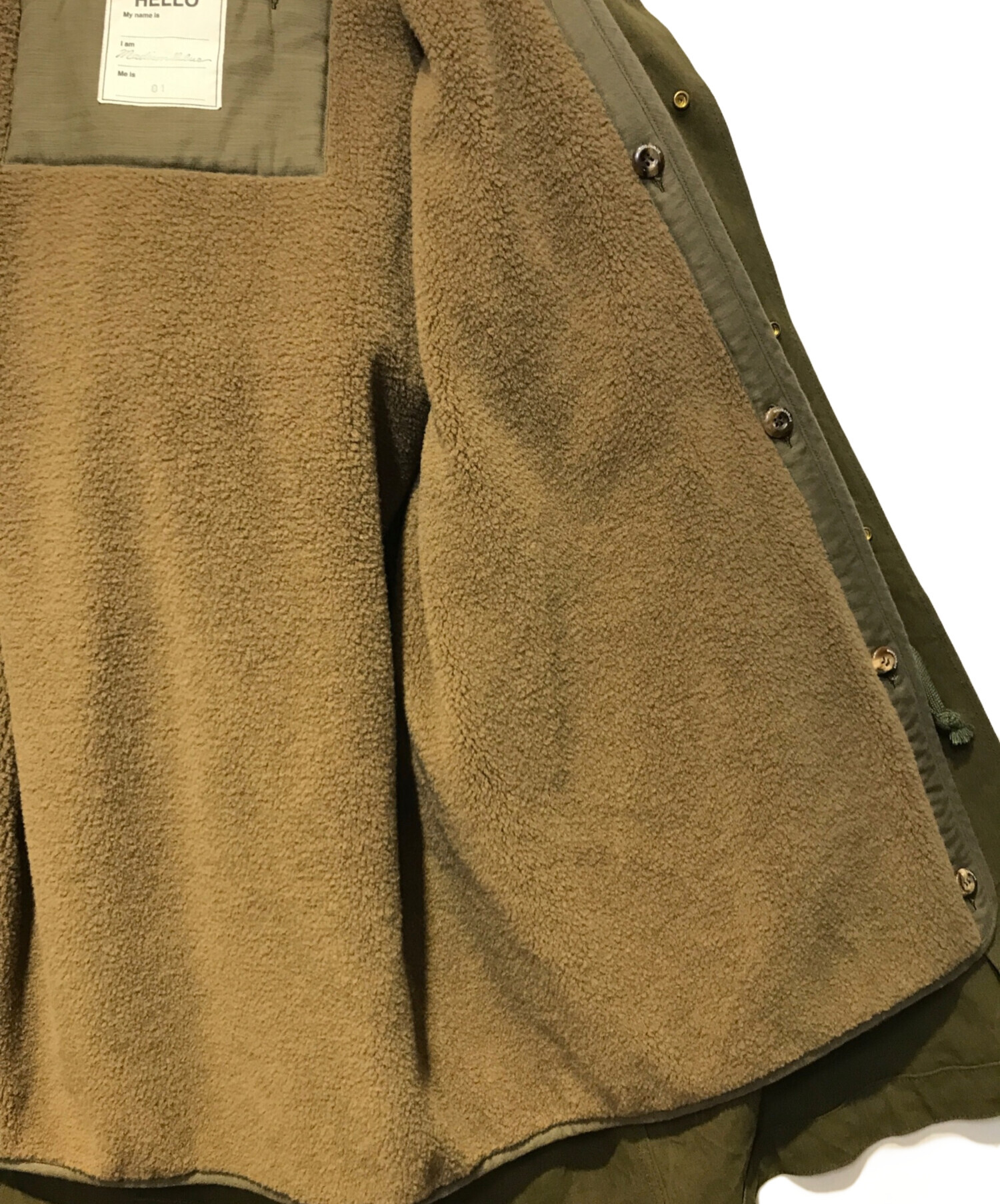 マディソンブルー モッズコート　カーキ 中古・古着通販】MADISON BLUE (マディソンブルー) MODS COAT