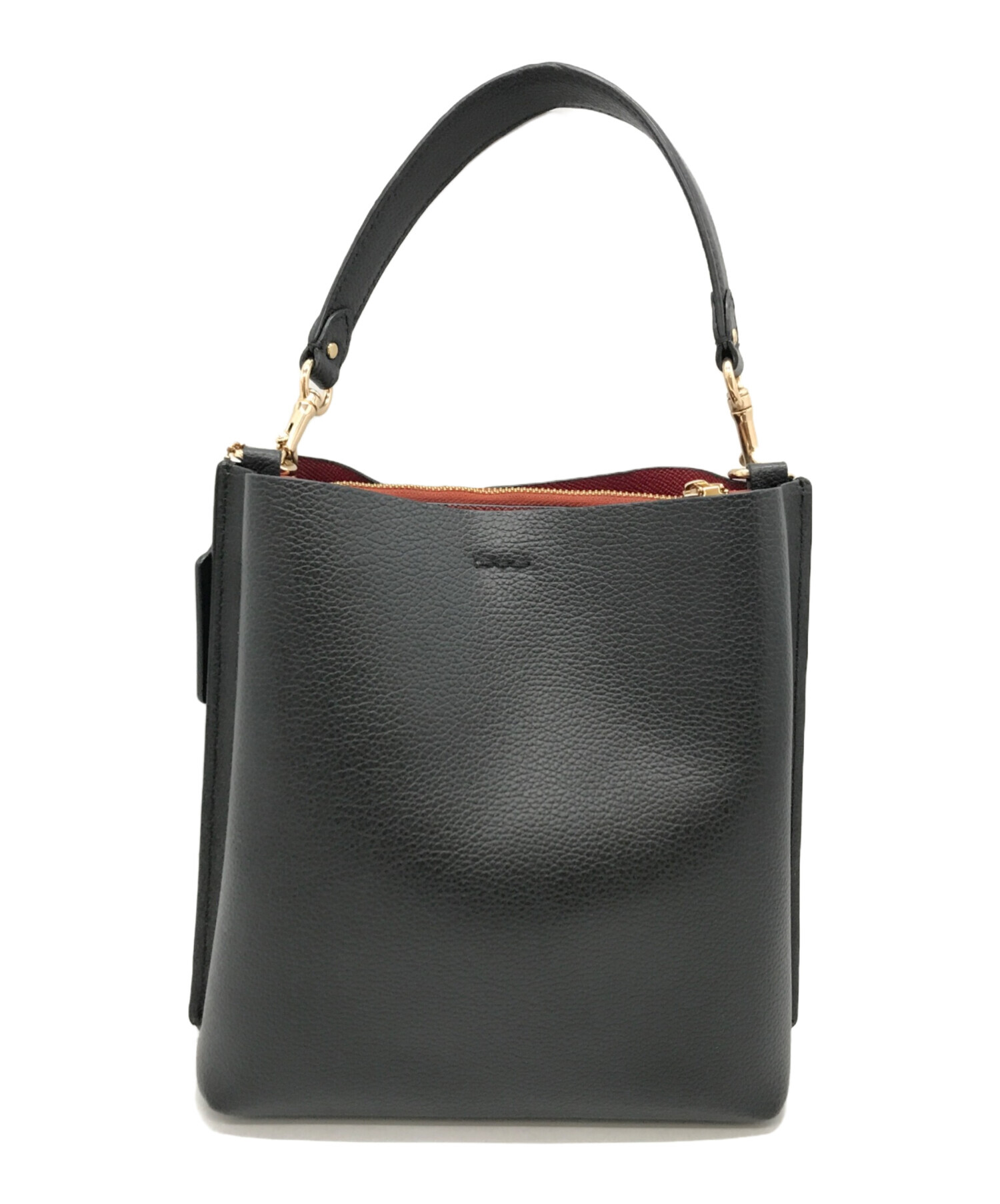 中古・古着通販】COACH (コーチ) モリー バケット バッグ 22 ブラック