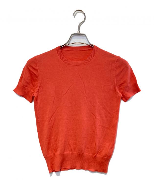 中古・古着通販】HERMES (エルメス) カシミヤ半袖ニット ピンク 中古・古着通販】HERMES (エルメス) カシミヤ半袖ニット ピンク