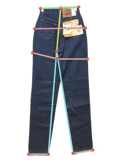 中古・古着通販】LEVI'S (リーバイス) 90'S デニムパンツ インディゴ