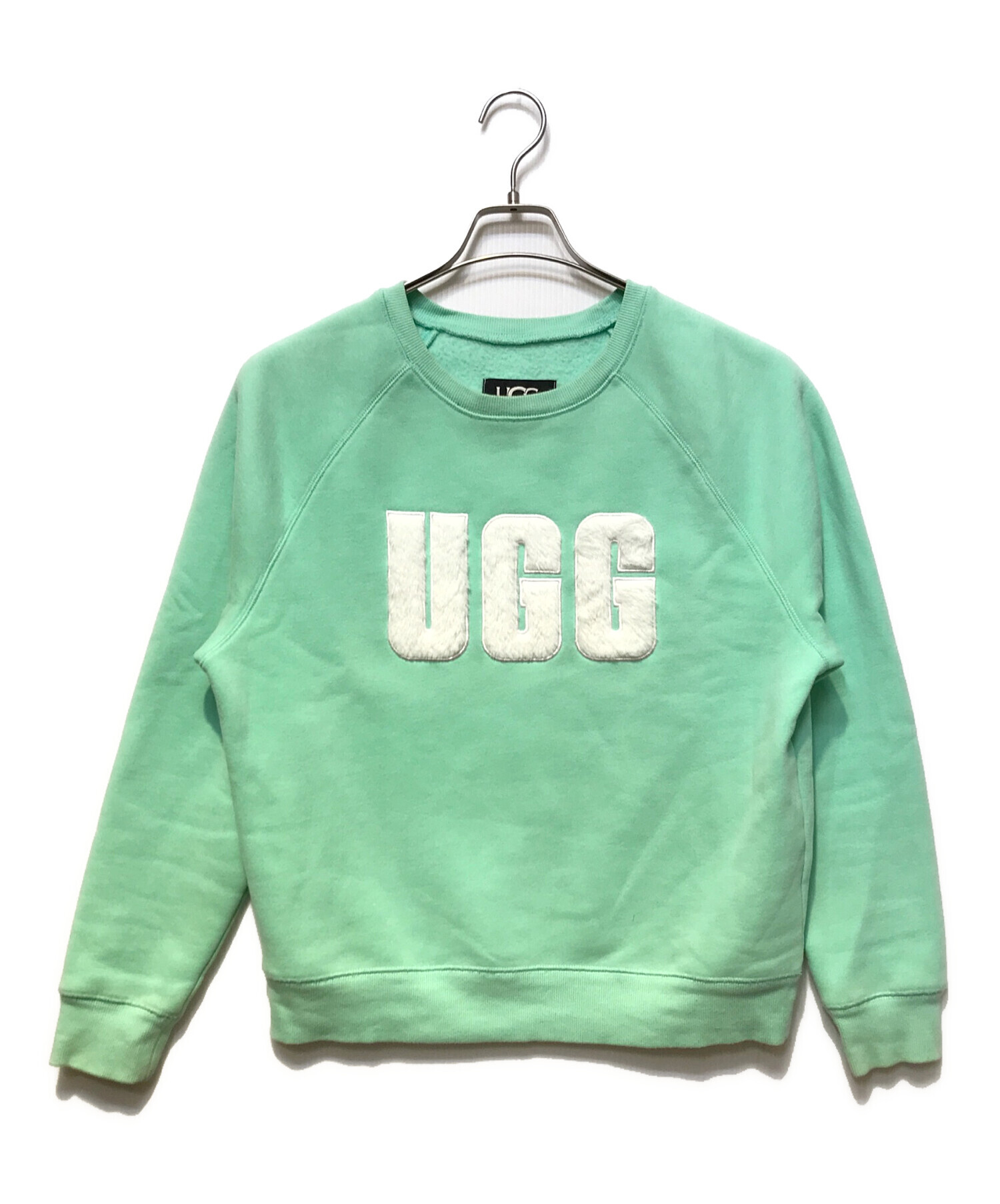 中古・古着通販】UGG (アグ) MADELINE FUZZY LOGO CREW NECK SWEAT