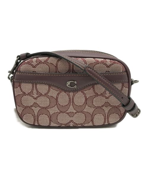 中古・古着通販】COACH (コーチ) 2WAYショルダーバッグ ボルドー