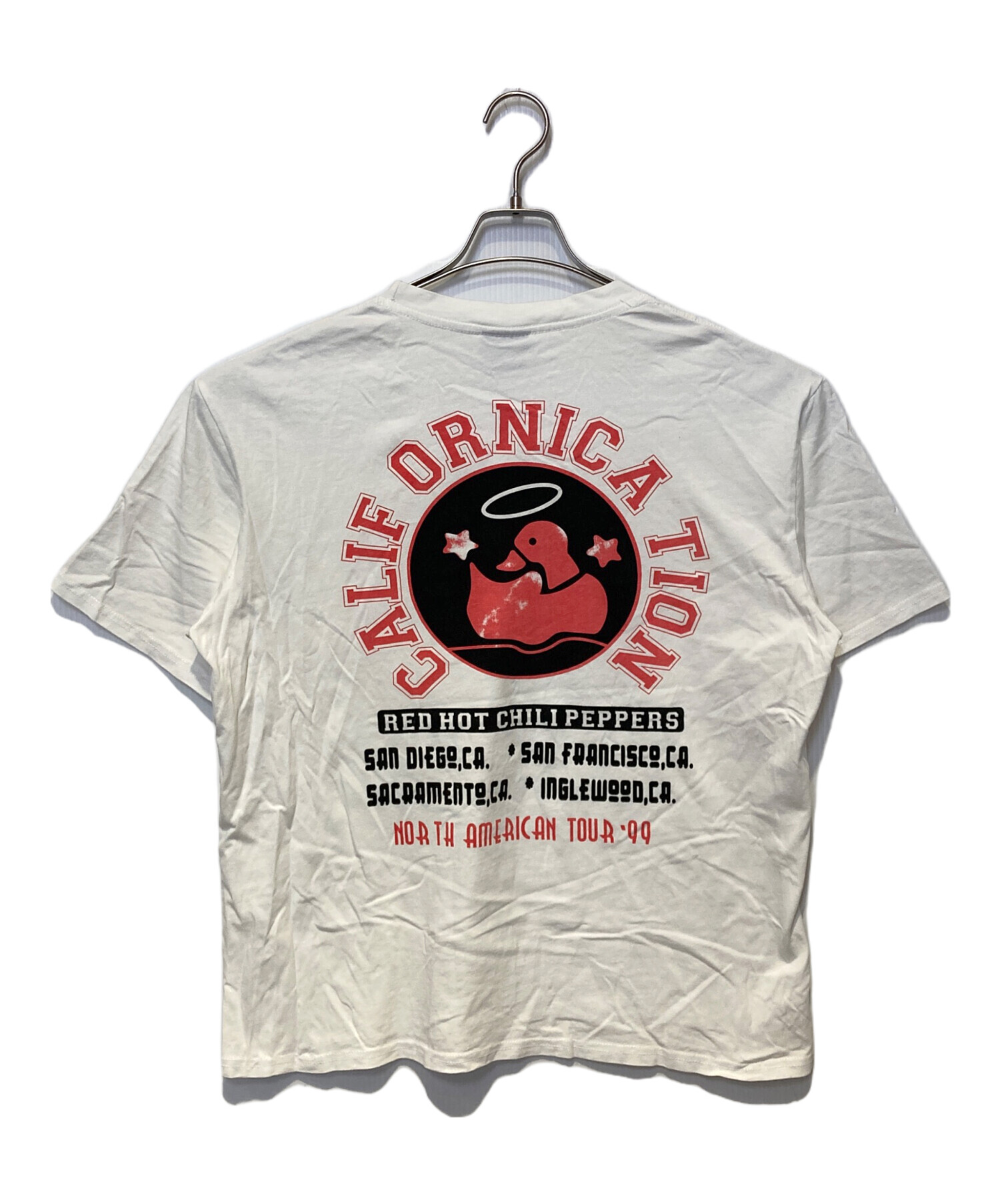 レッドホットチリペッパーズ、レッチリTシャツMサイズ RED HOT CHILI 