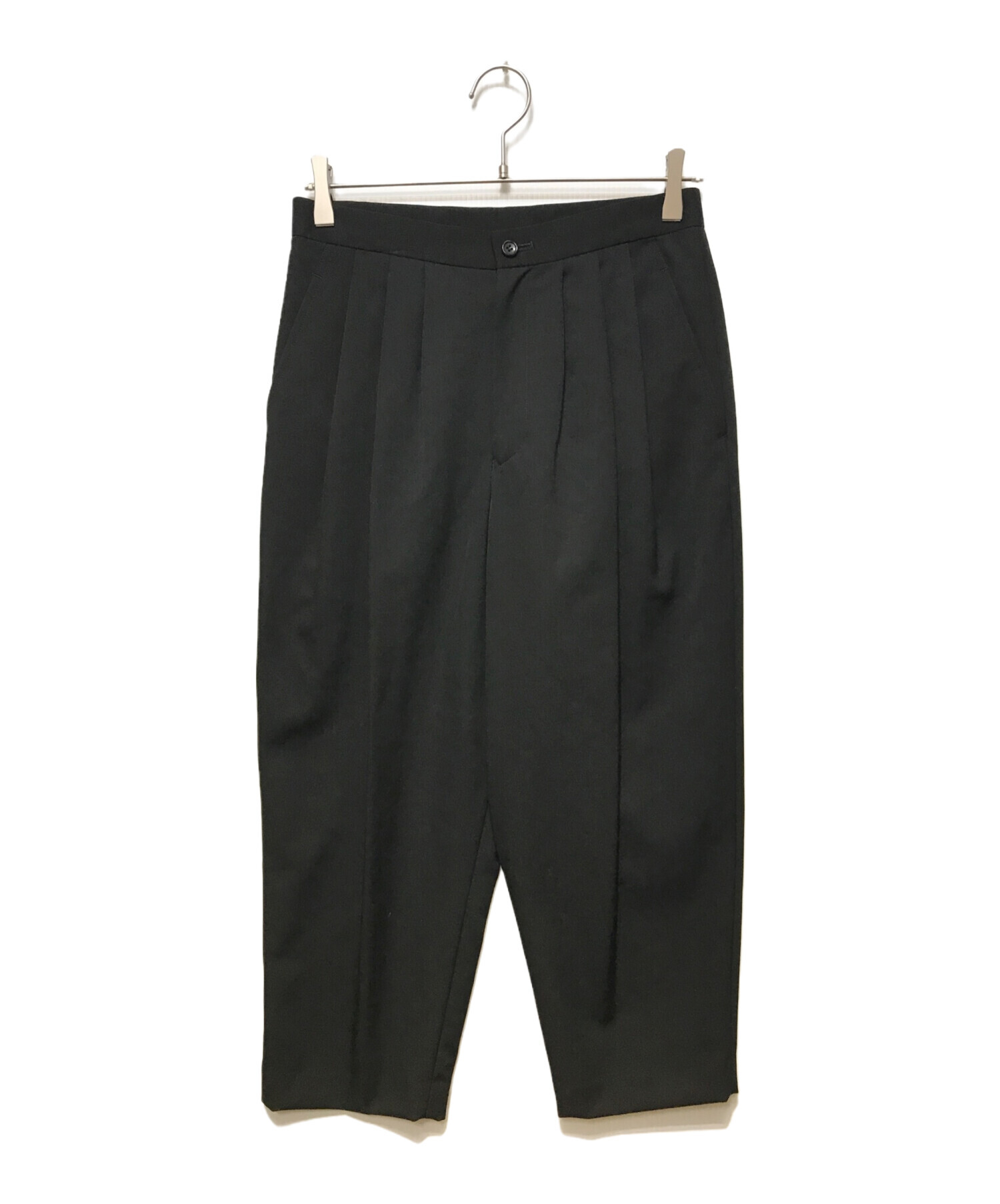 コム・デ・ギャルソン　テーパードパンツ　新古品 COMME des GARCONS HOMME コムデギャルソン オムCOMME ウールポリ