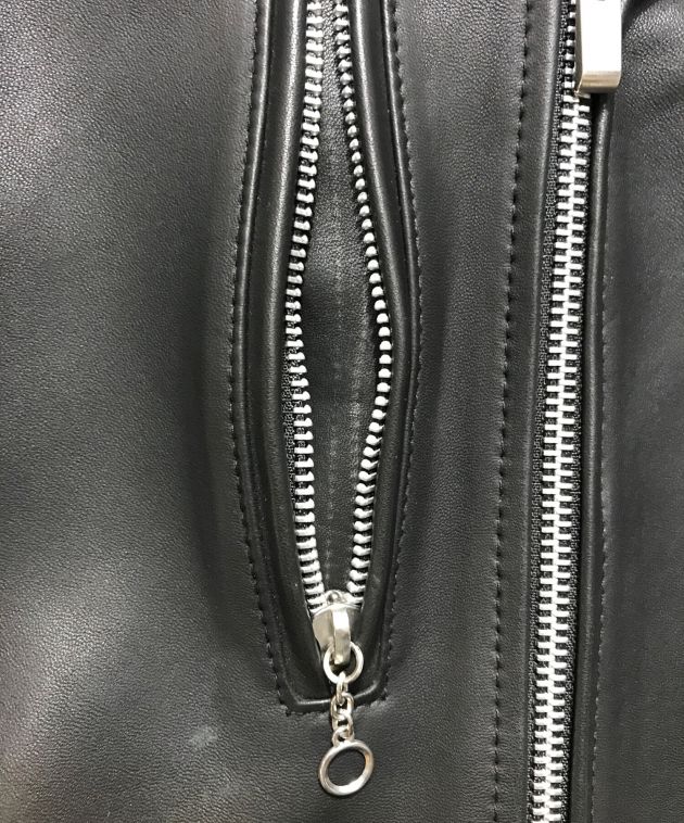 美品　URBAN RESEARCH ブラック シープスキン　レザージャケット　S 3012008048486058_01_7621w.jpeg