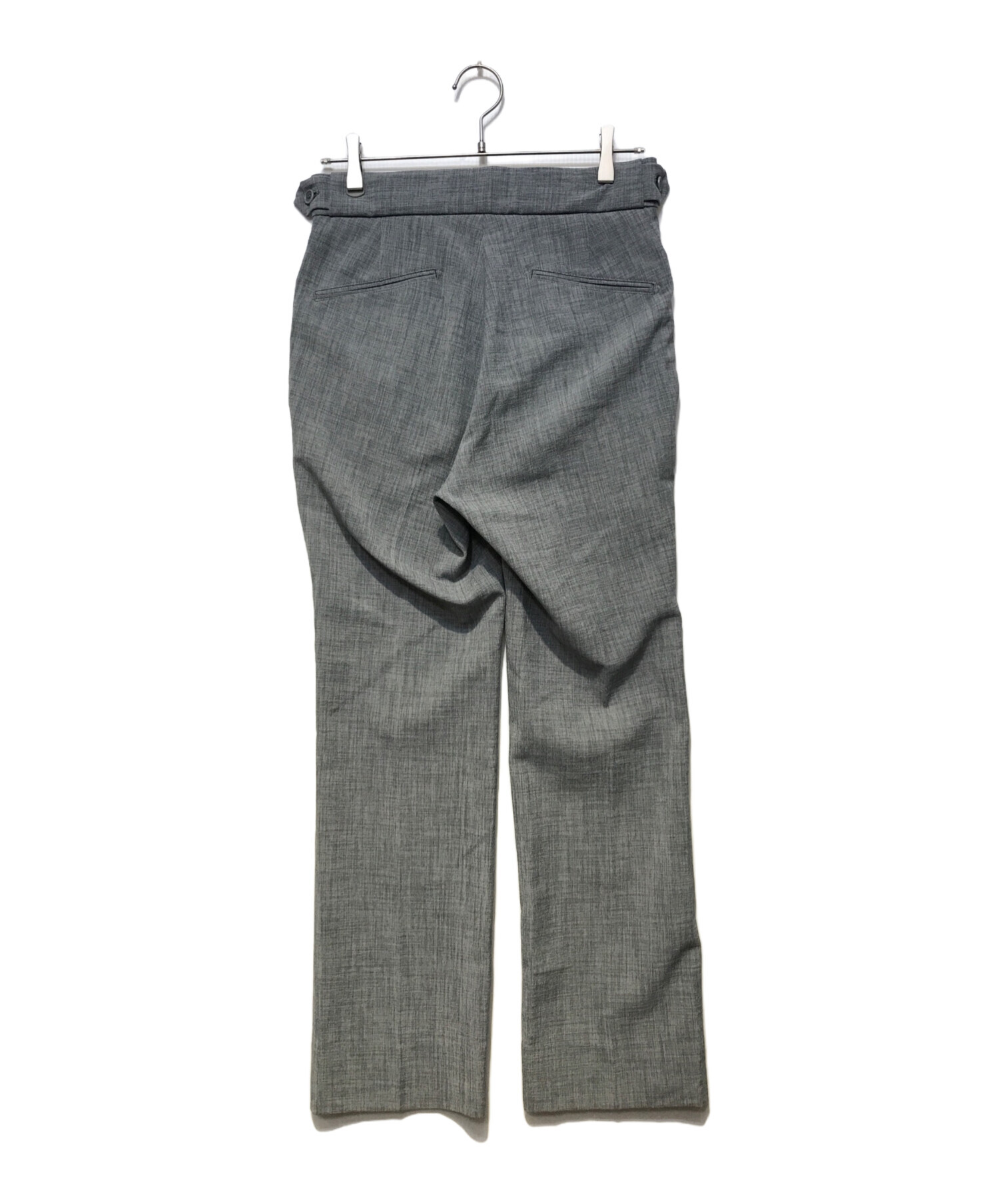 （美品）Needles スラックス　XSサイズ レア 中古・古着通販】Needles (ニードルズ) サイドタブトラウザーパンツ
