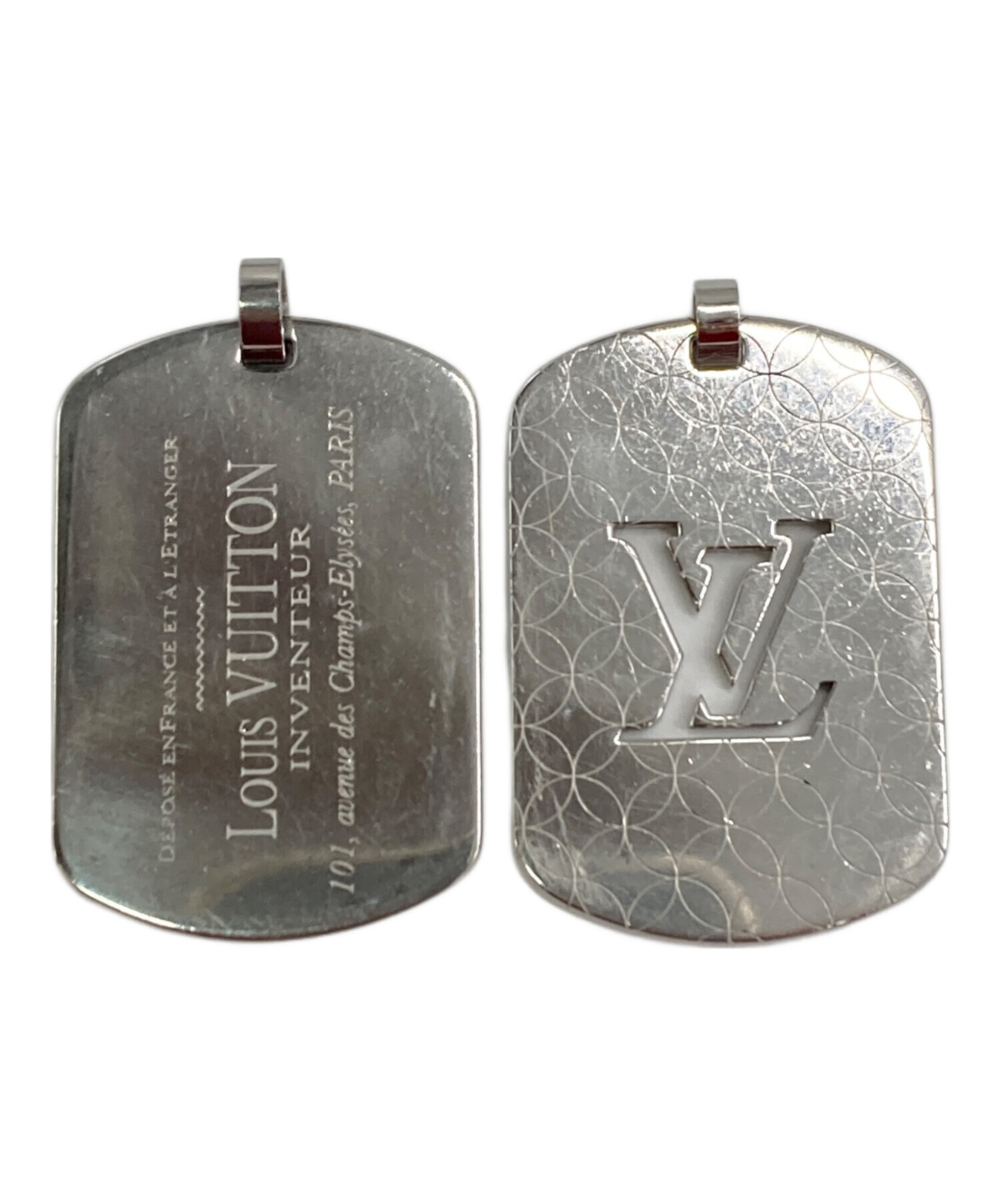 中古・古着通販】LOUIS VUITTON (ルイ ヴィトン) ドッグプレート 