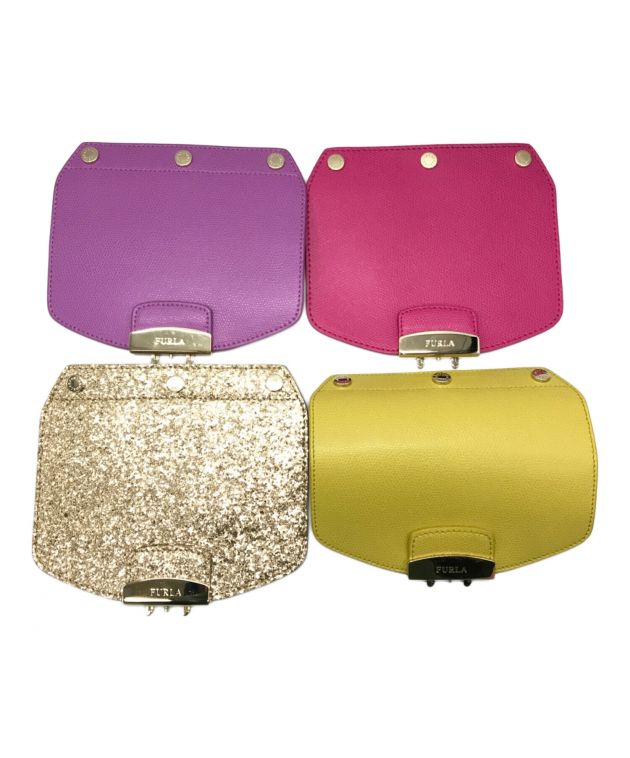 ※最終値下げ！早い者勝ちです！※ ❤︎フルラ メトロポリス❤︎ 中古・古着通販】FURLA (フルラ) メトロポリスショルダーバッグ ピンク