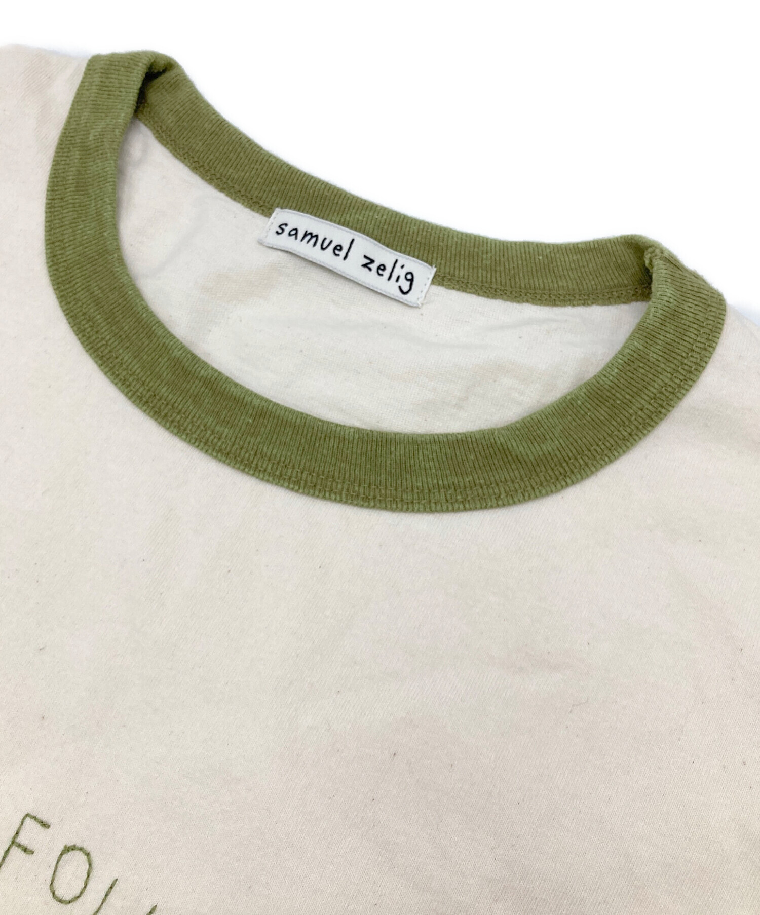 中古・古着通販】samuel zelig (サミュエル ゼリグ) 刺繍Tシャツ