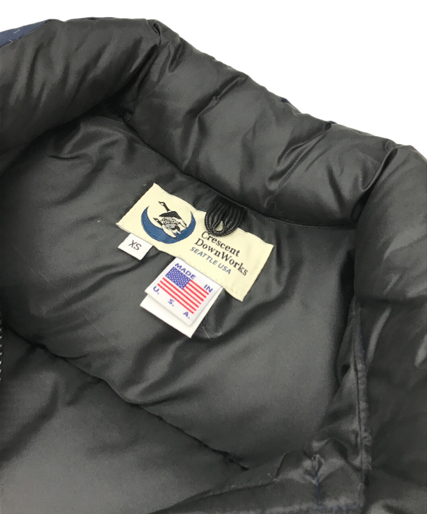 未使用✨クレセントダウンワークス✨ダウンベスト✨xs 楽天市場】CRESCENT DOWN WORKS クレセントダウンワークス DOWN VEST