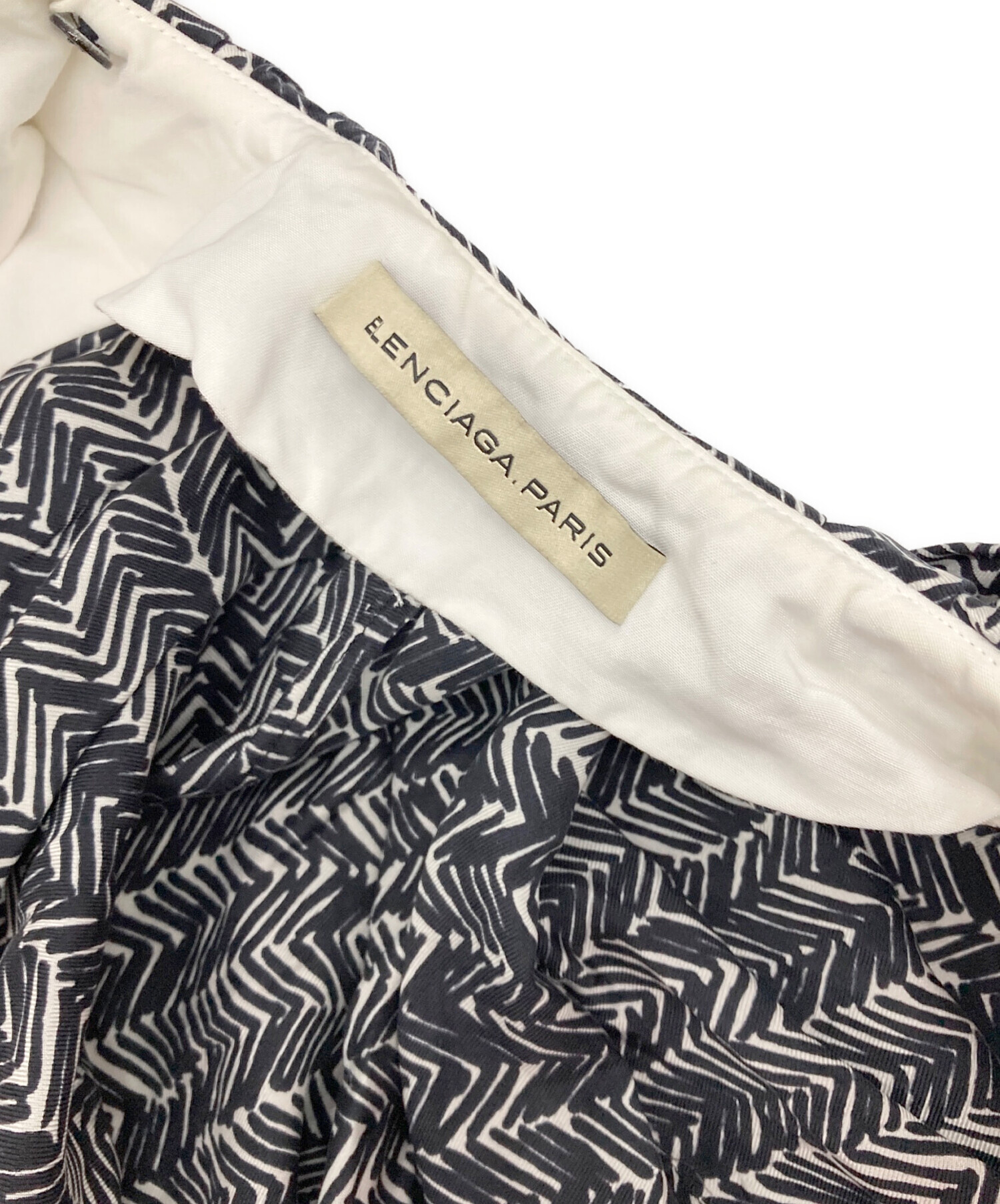 中古・古着通販】BALENCIAGA (バレンシアガ) シルクブラウス レッド 
