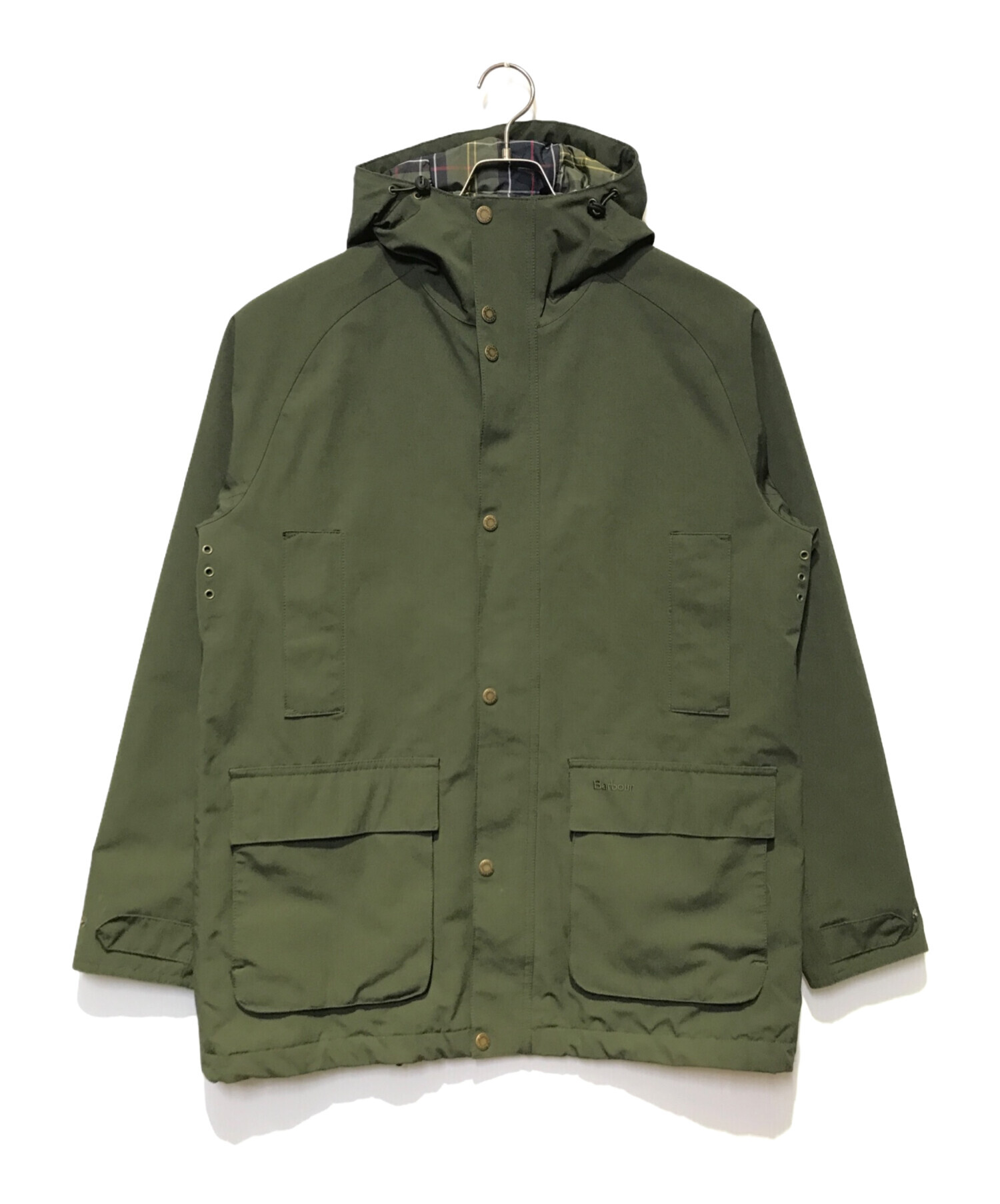 ◆未使用品◆ Barbor/バブアー/ビデイルフード 中古・古着通販】Barbour (バブアー) 2レイヤー中綿フード付き