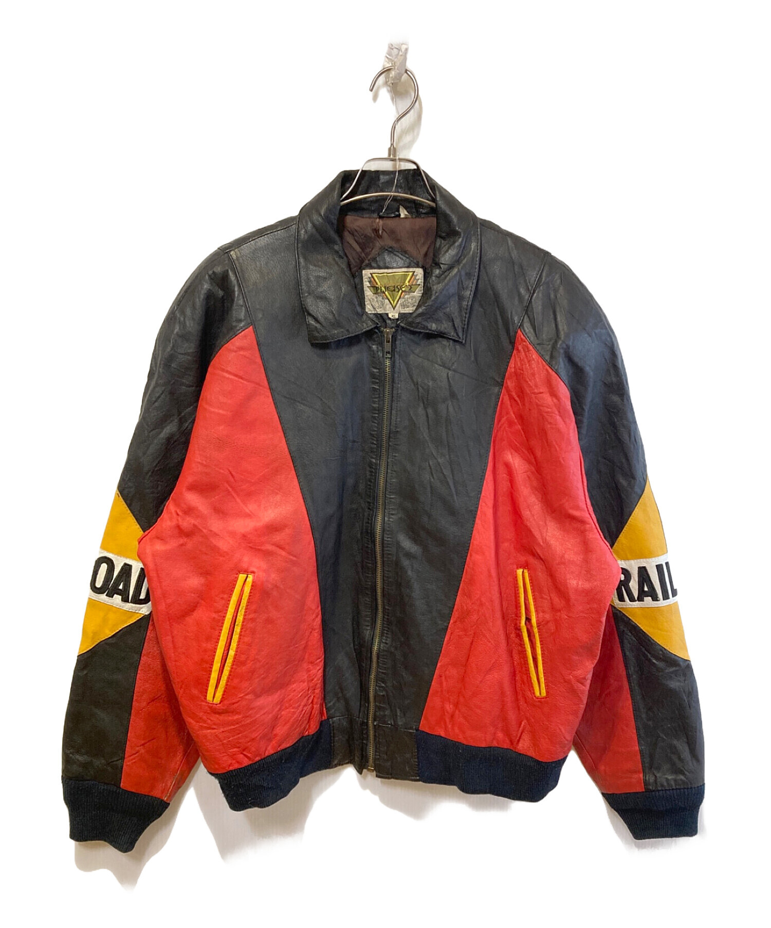 その他ブランド / PHASE2/レザージャケット・ブルゾン/M/レザー/BLK/USA 中古・古着通販】phase 2 (フェーズツー) ［古着］レザージャケット