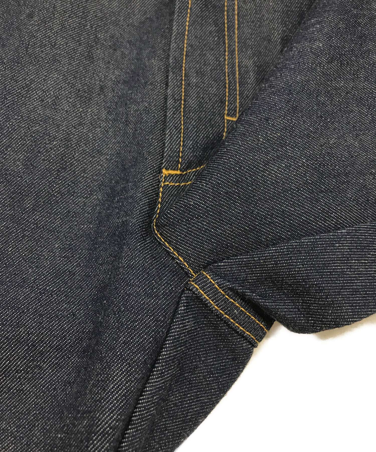 中古・古着通販】GUCCI (グッチ) カットオフデニムパンツ インディゴ