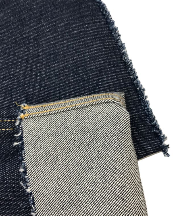 中古・古着通販】GUCCI (グッチ) カットオフデニムパンツ インディゴ