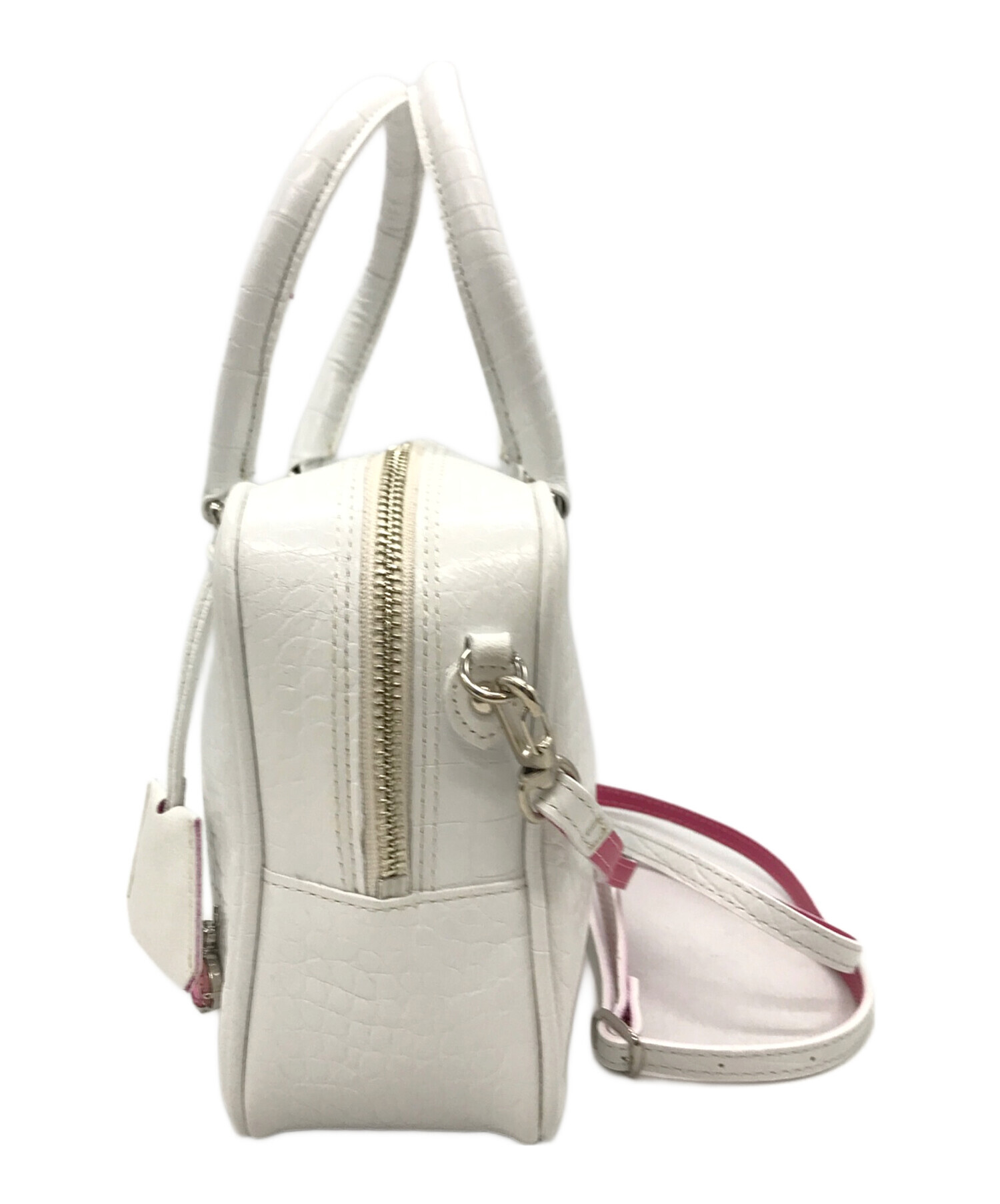 中古・古着通販】A.D.M.J. (エーディーエムジェイ) クロコ型押しレザー