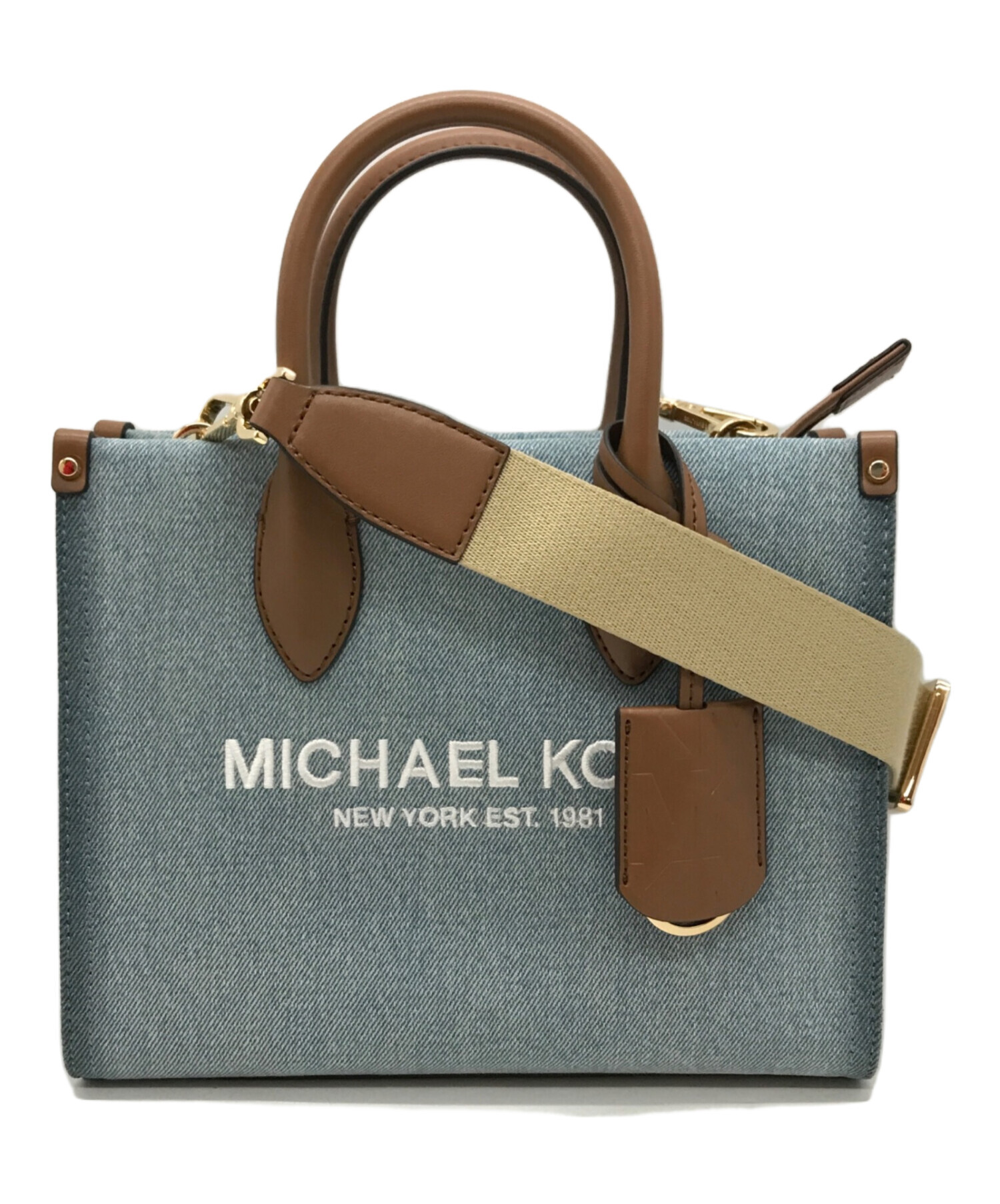 中古・古着通販】MICHAEL KORS (マイケルコース) デニムクロスボディー 