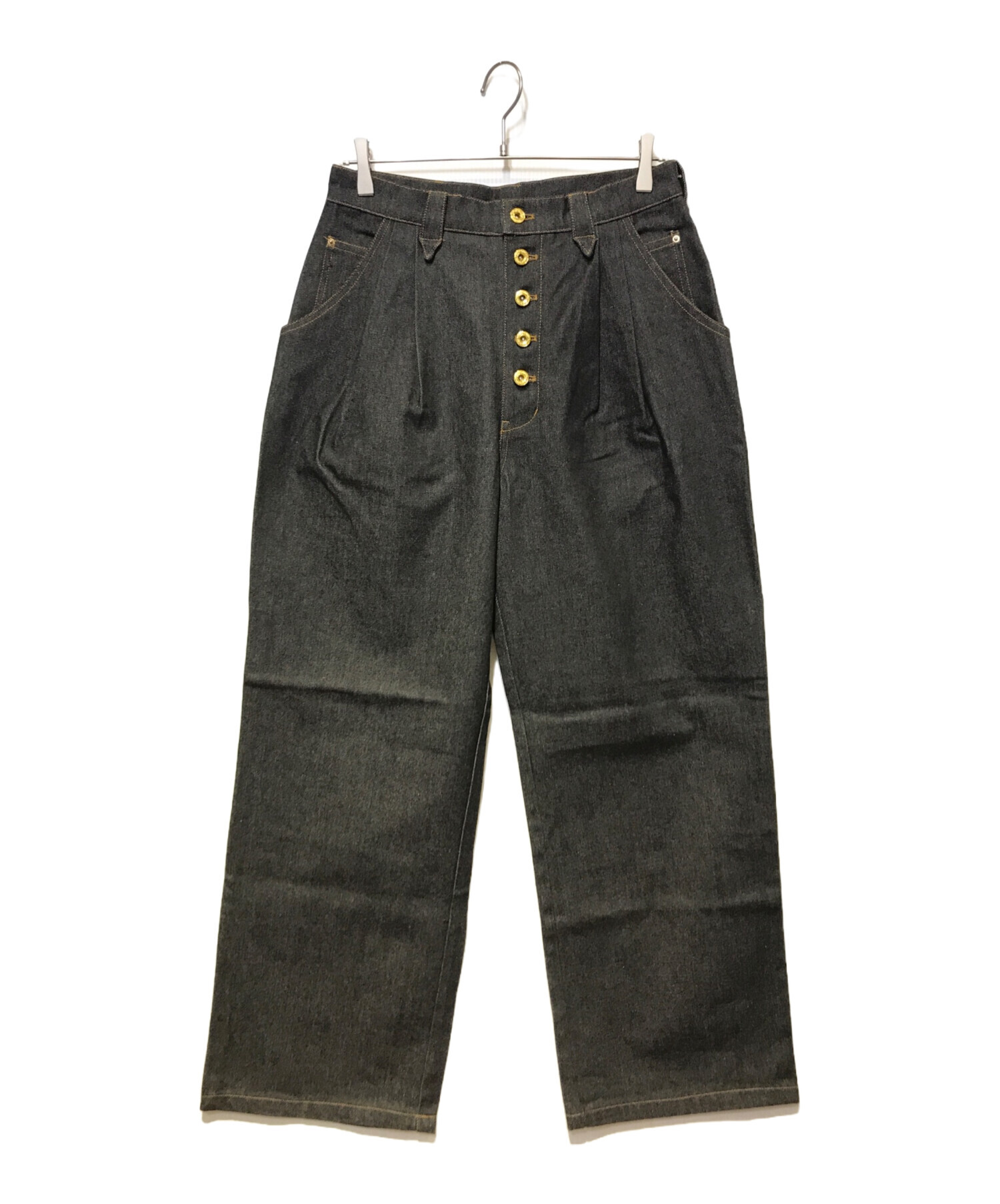 ballsy brothers wide tuck denim pants 【公式通販】
