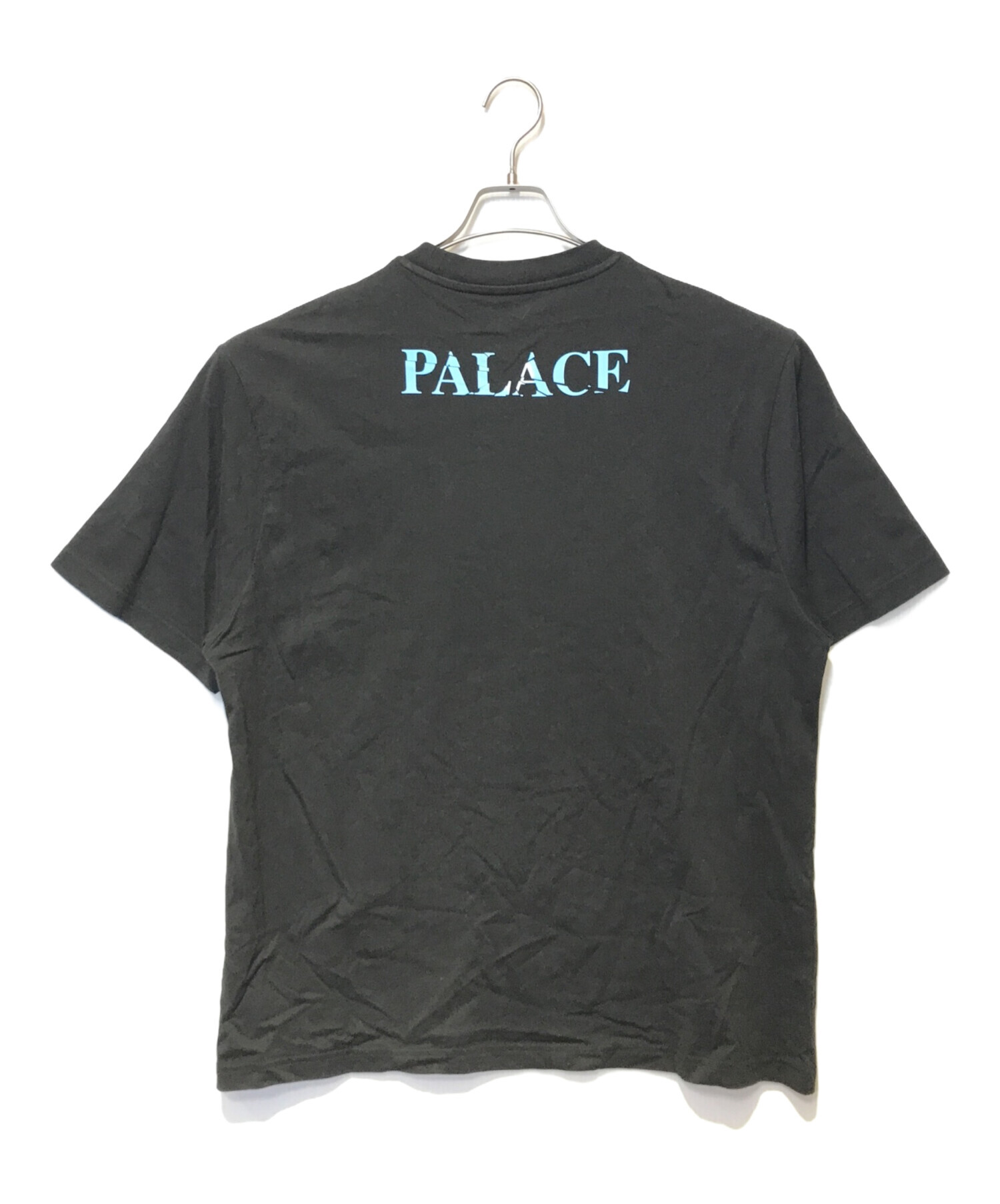 中古・古着通販】PALACE (パレス) プリントTシャツ ブラック サイズ:XL 