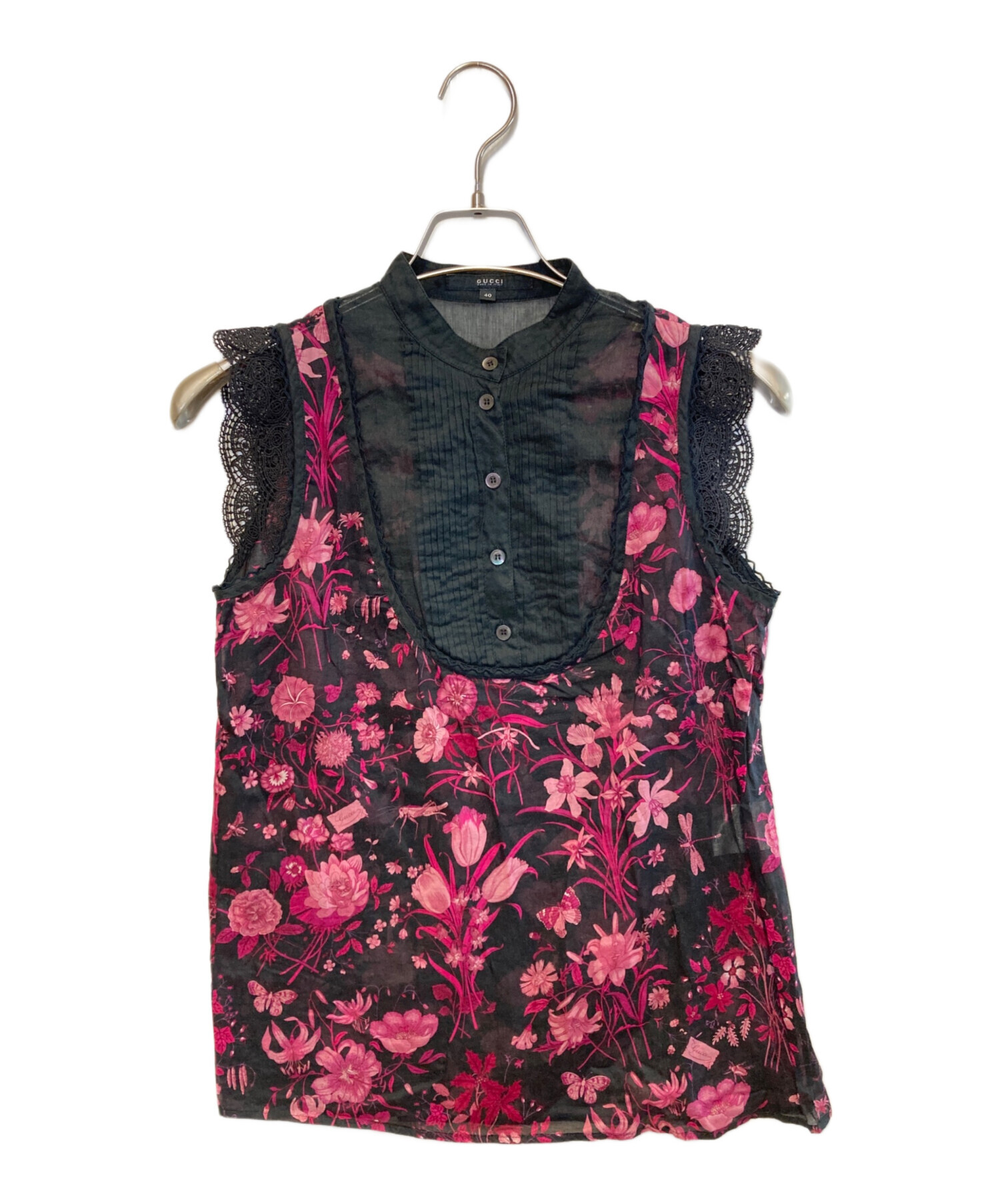 GUCCIノースリーブブラウス