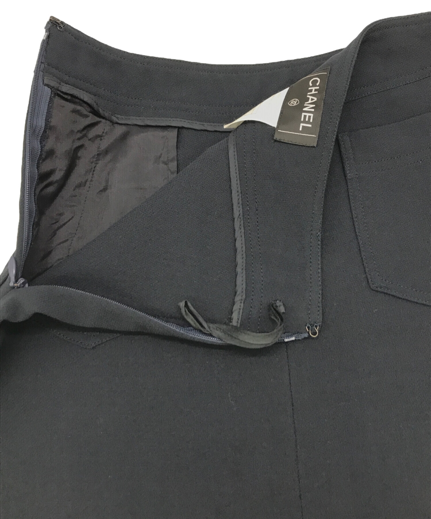 中古・古着通販】CHANEL (シャネル) ココマークウールスカート