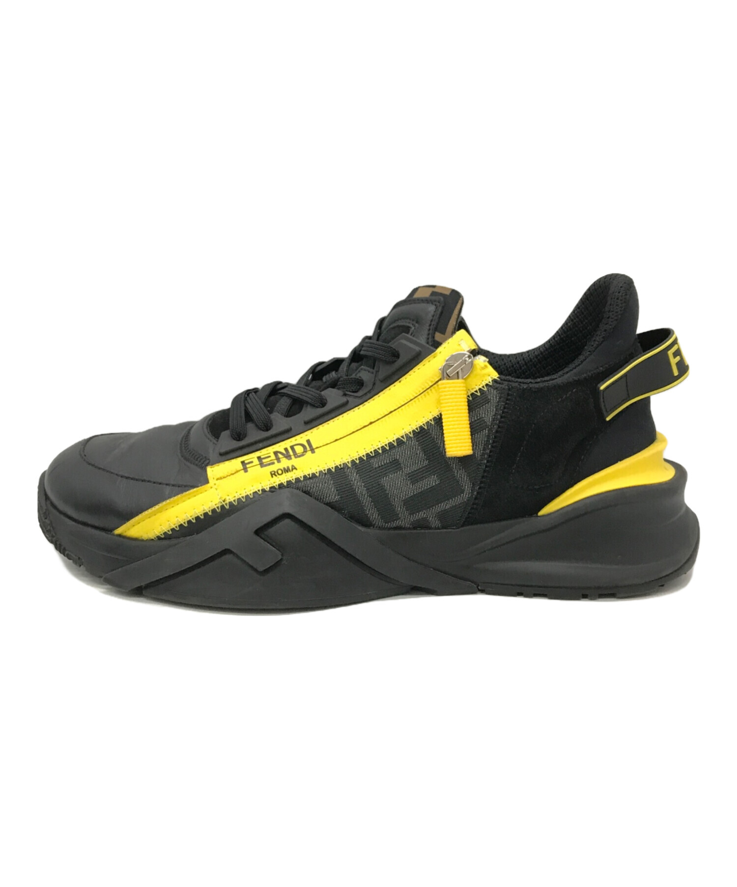 中古・古着通販】FENDI (フェンディ) ローカットスニーカー ブラック 