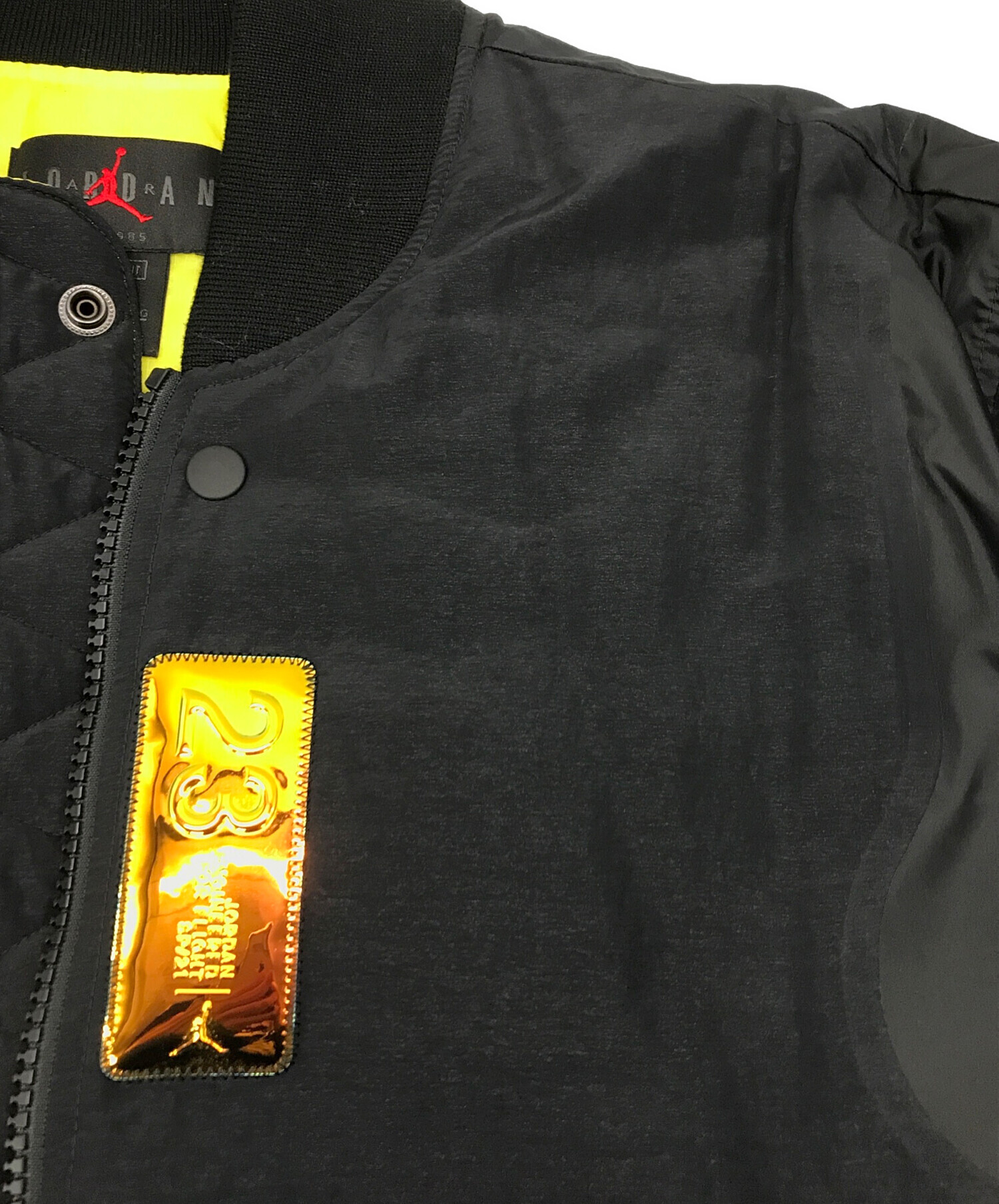 ジョーダン　ボンバージャケット 中古・古着通販】JORDAN (ジョーダン) ボンバージャケット ブラック