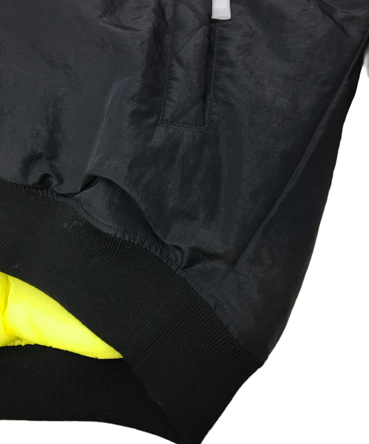 中古・古着通販】JORDAN (ジョーダン) ボンバージャケット ブラック