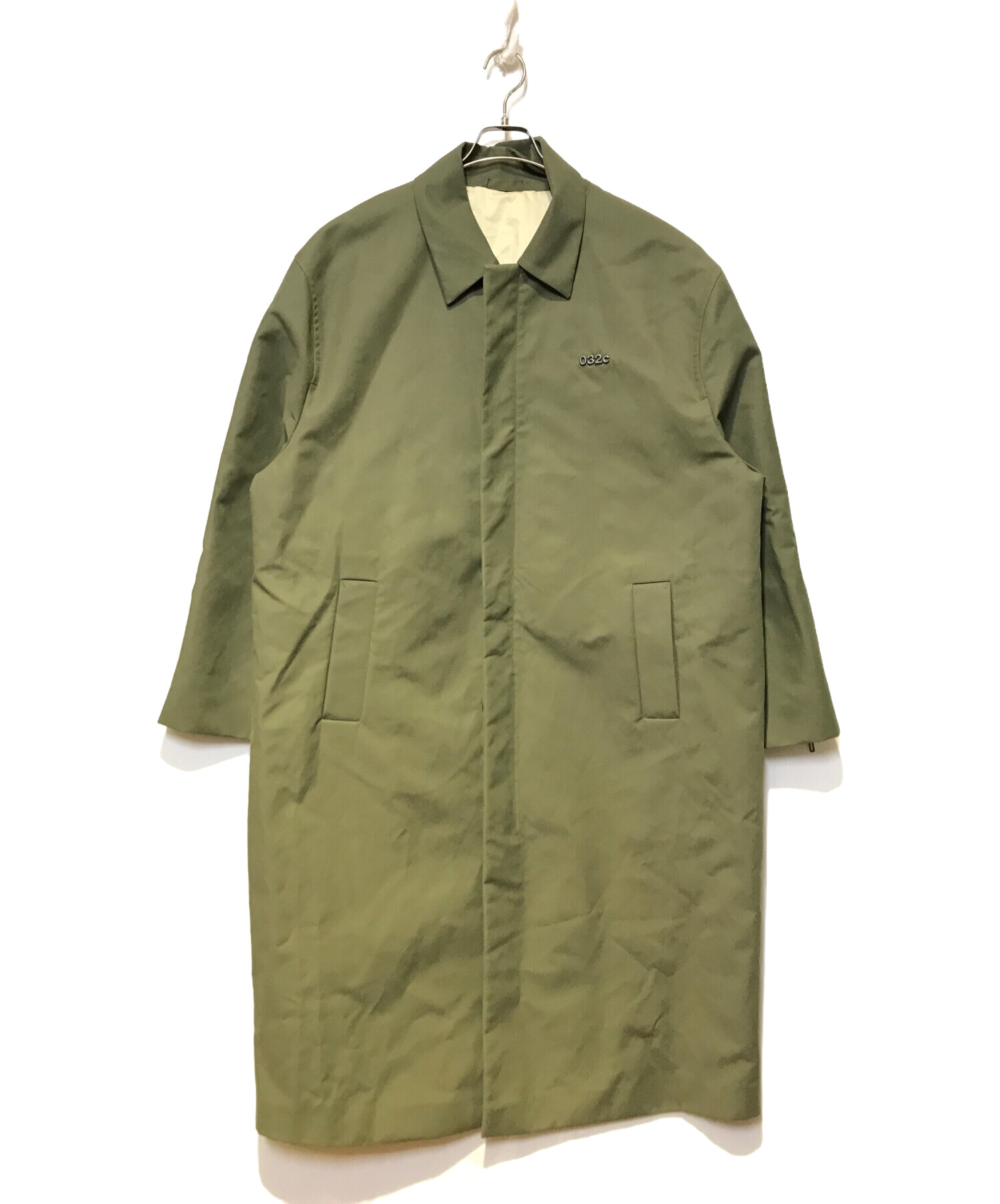 中古・古着通販】032c (ゼロスリーツーシー) ロゴプレート トレンチ