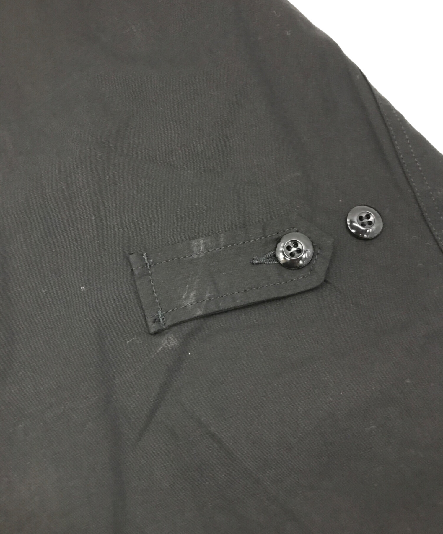 FSIDEA (エフイデア) 刺繍ミリタリージャケット ブラック サイズ:L