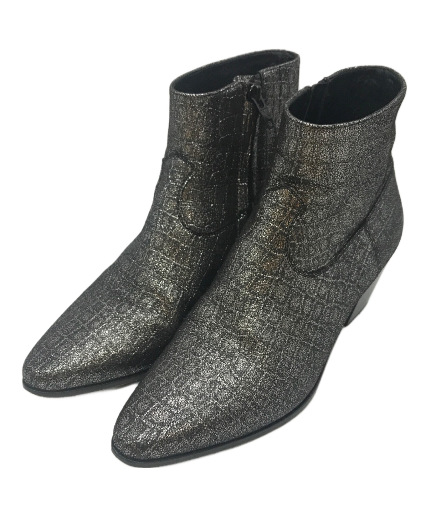 saint laurent paris サンローラン ブーツ サイドジップ 中古・古着