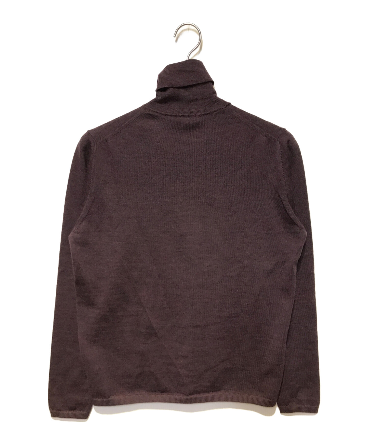 【美品クリーニング済】CRUCIANIミックスウールタートルネックセーター46M カシミヤシルクタートルネックニット（ニット）｜Cruciani