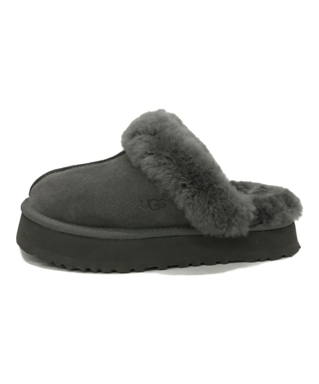 UGG グレー スリッパ 24cm 中古・古着通販】UGG (アグ) スリッポン グレー サイズ:24cm｜ブランド