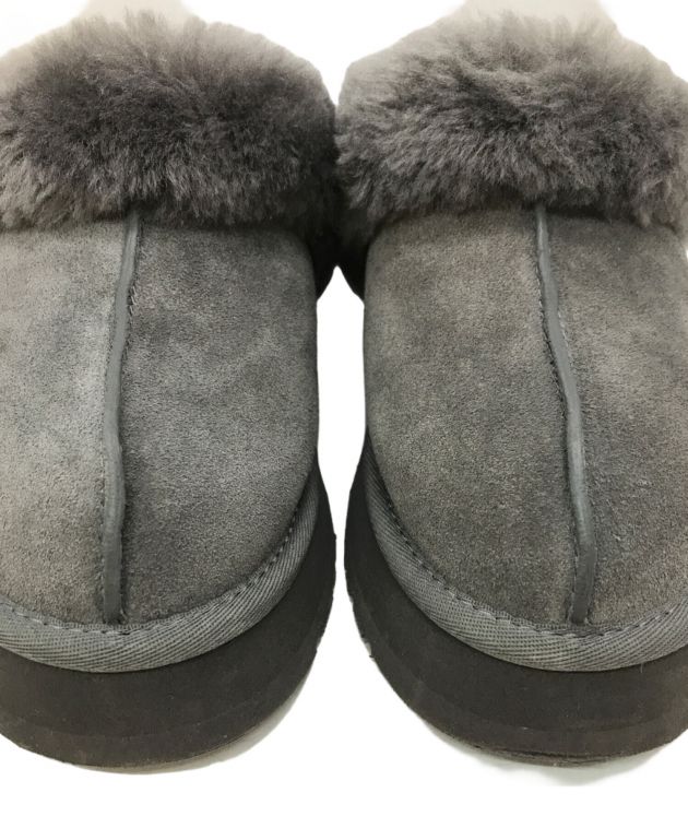 UGG グレー スリッパ 24cm 中古・古着通販】UGG (アグ) スリッポン グレー サイズ:24cm｜ブランド